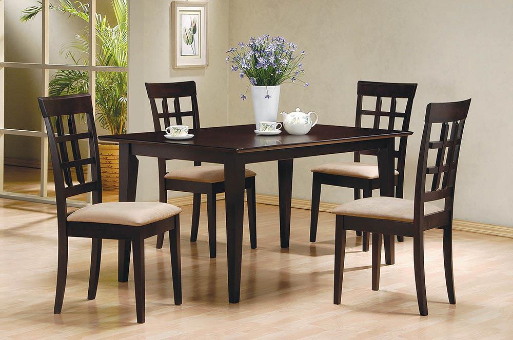Gabriel Microfiber Lattice Back Side Chair