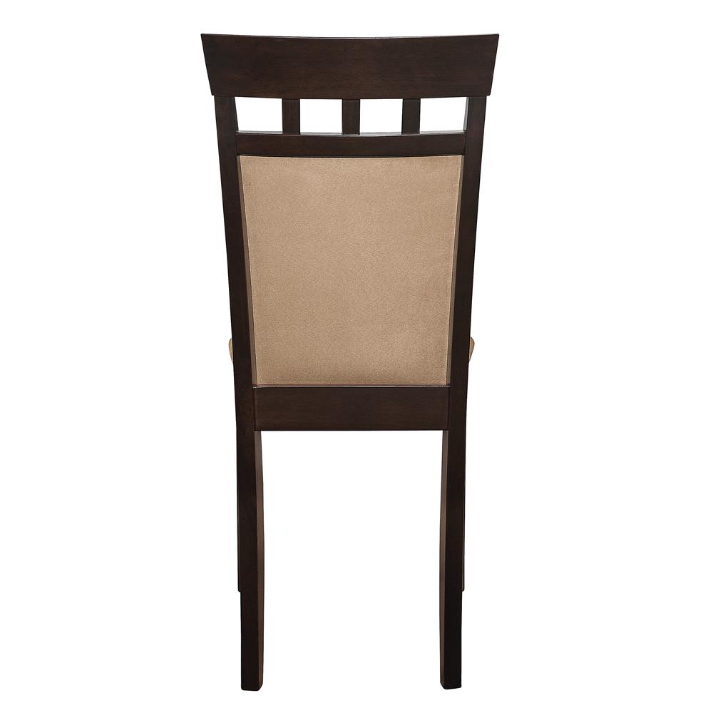 Gabriel Microfiber Side Chair with Upholstered Back
