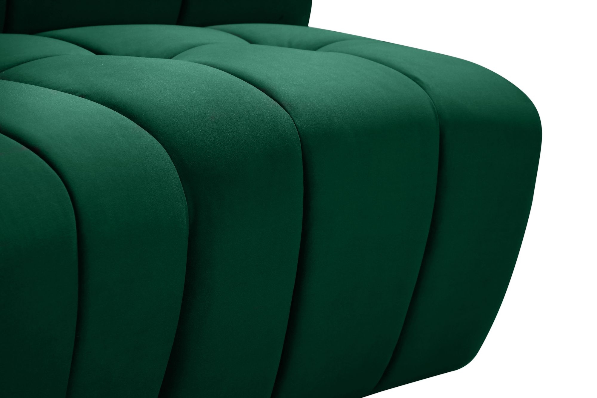 Limitless 173" 8-Piece Modular Velvet Sectional