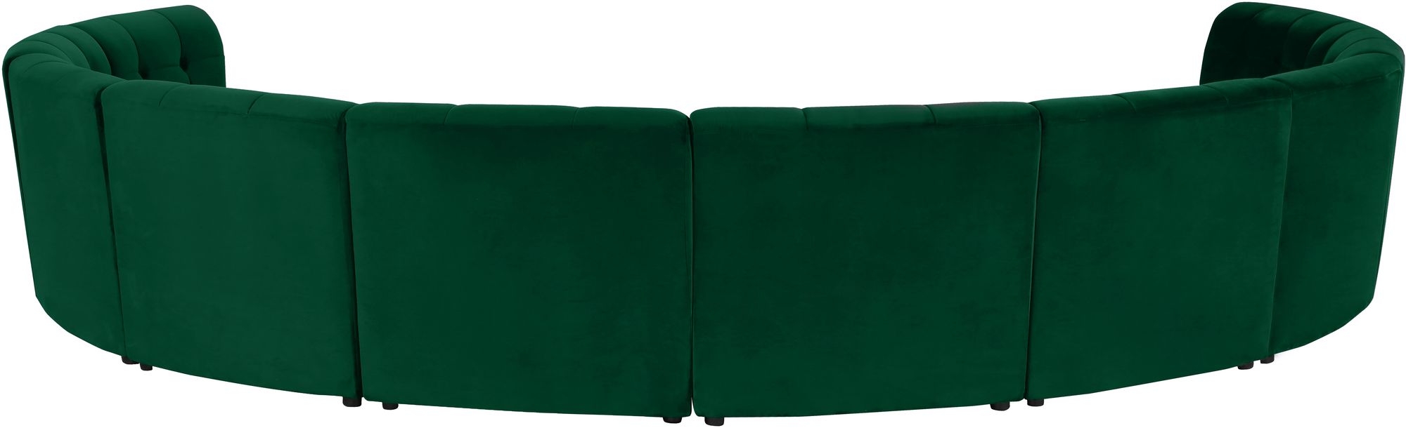 Limitless 173" 10-Piece Modular Velvet Sectional