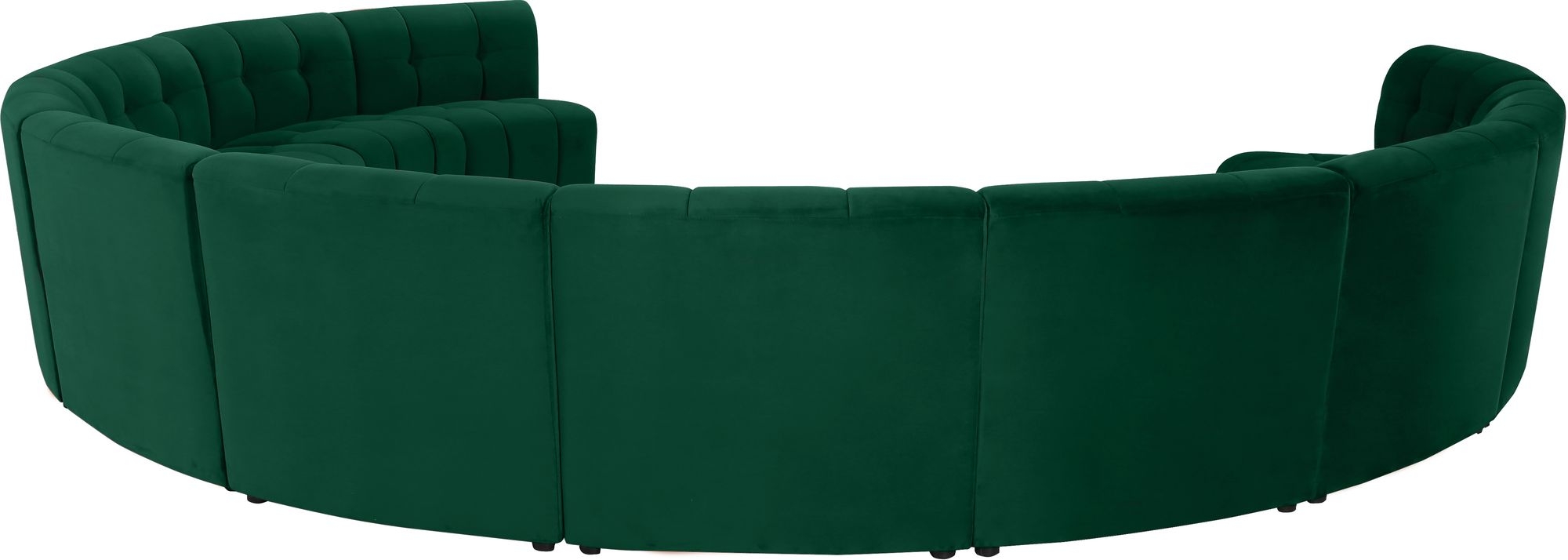 Limitless 173" 11-Piece Modular Velvet Sectional
