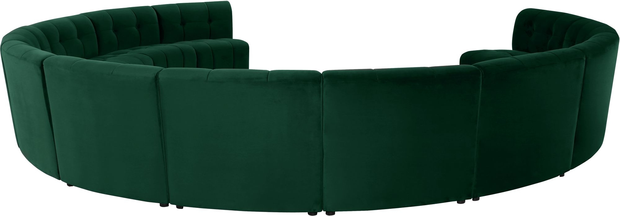 Limitless 173" 12-Piece Modular Velvet Sectional
