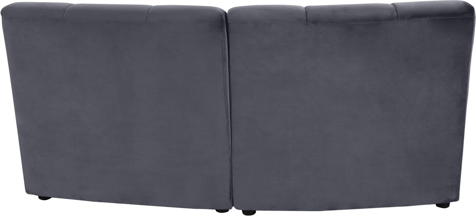 Limitless Modular Velvet Loveseat
