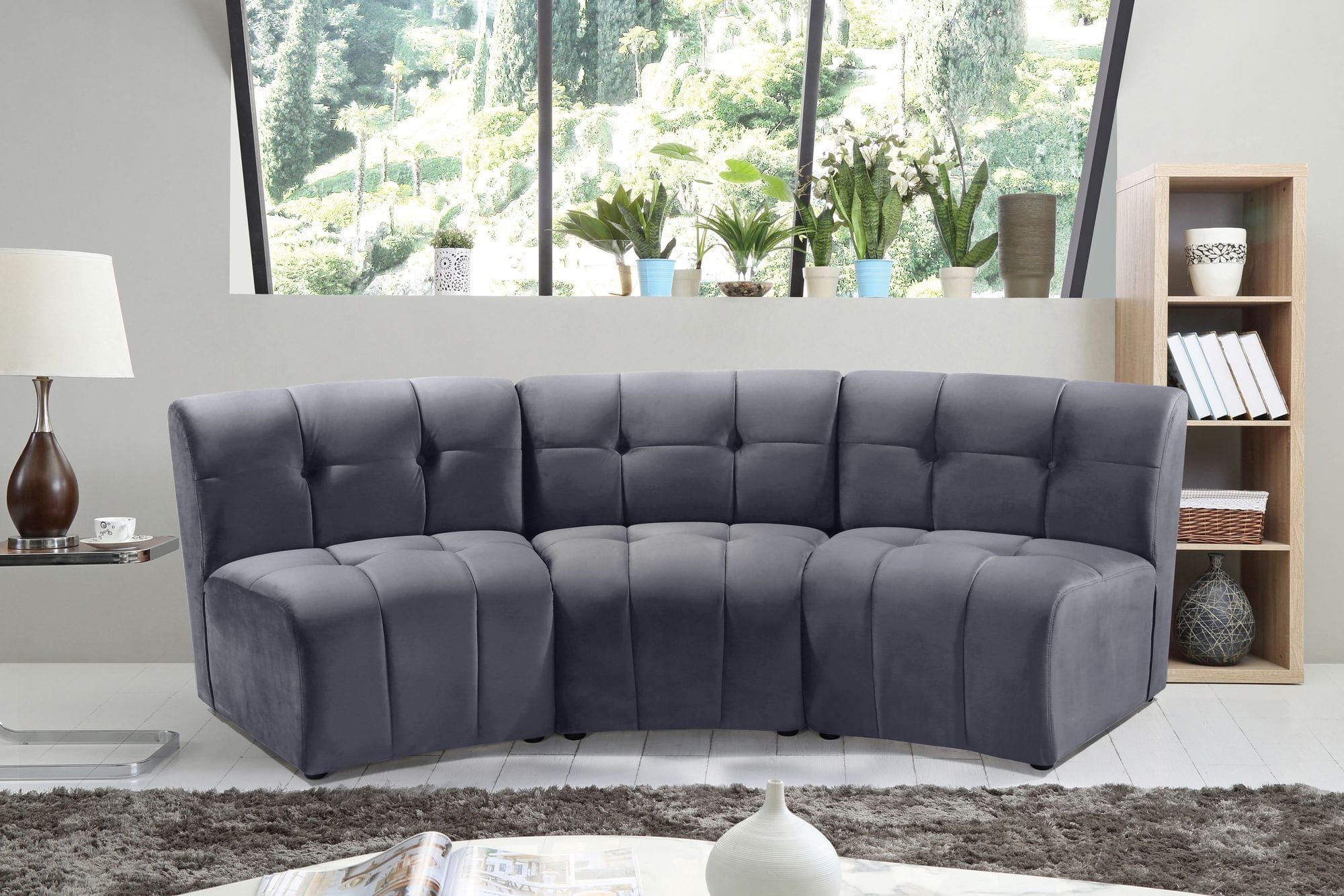 Limitless Modular Velvet Sofa