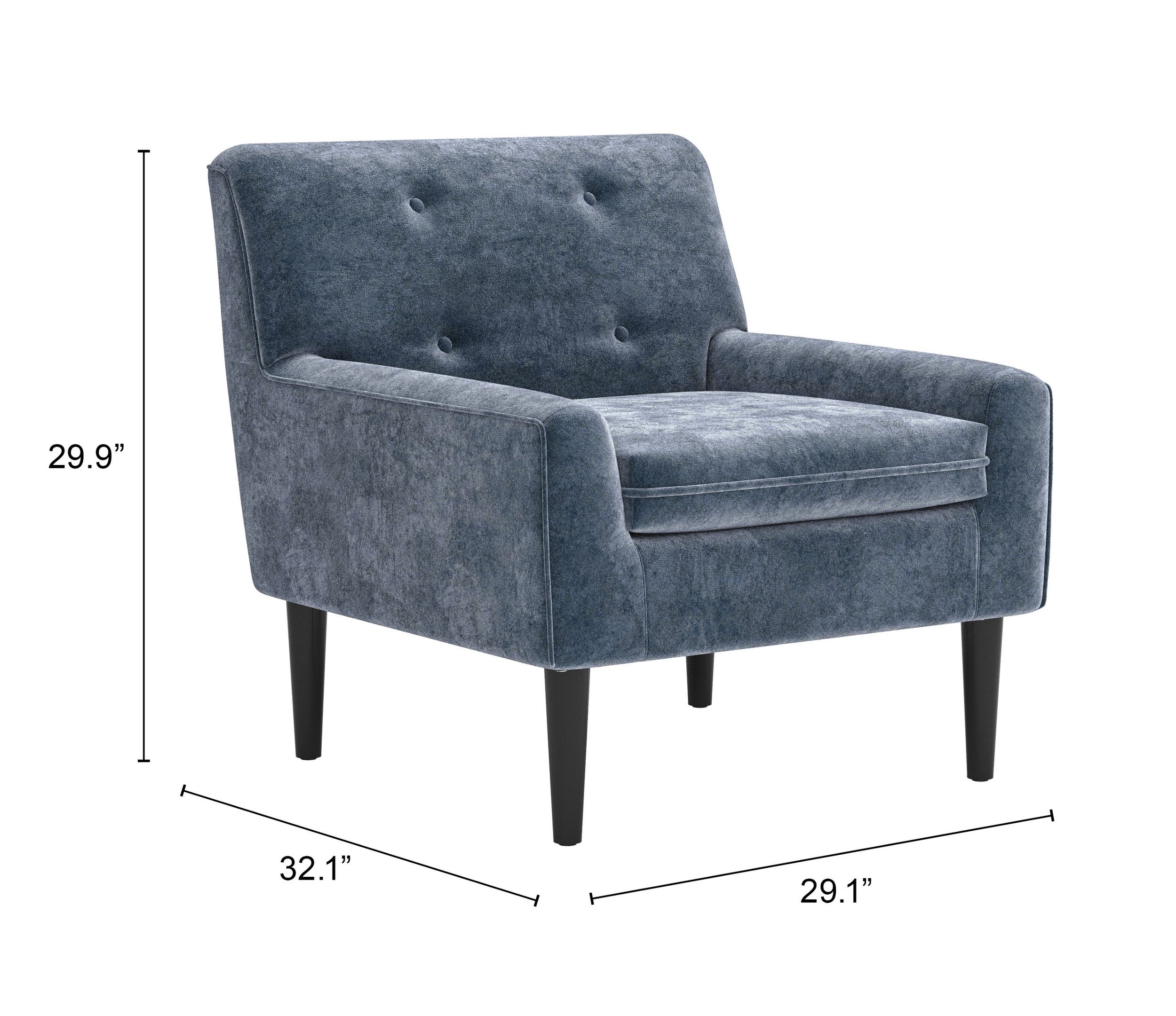Frankfurt Velvet Armchair