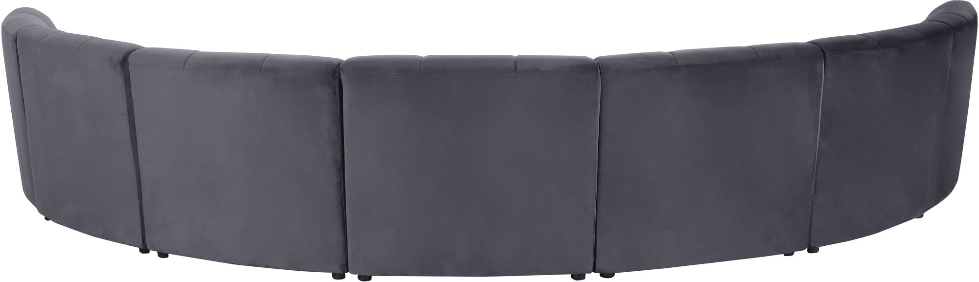 Limitless 170" 7-Piece Modular Velvet Sectional