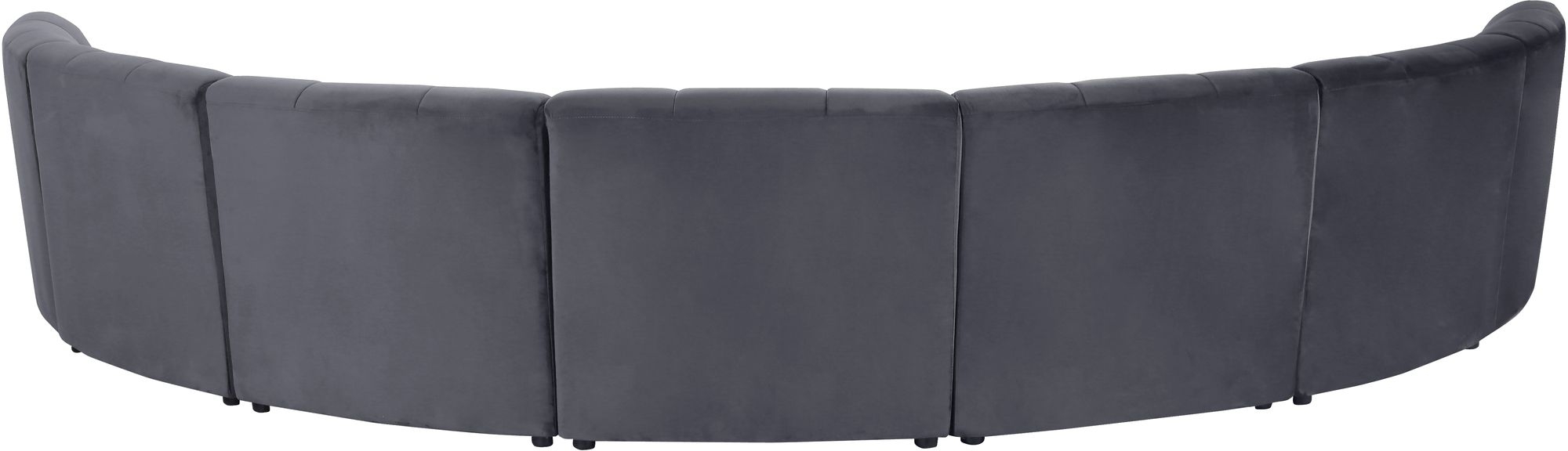 Limitless 170" 7-Piece Modular Velvet Sectional