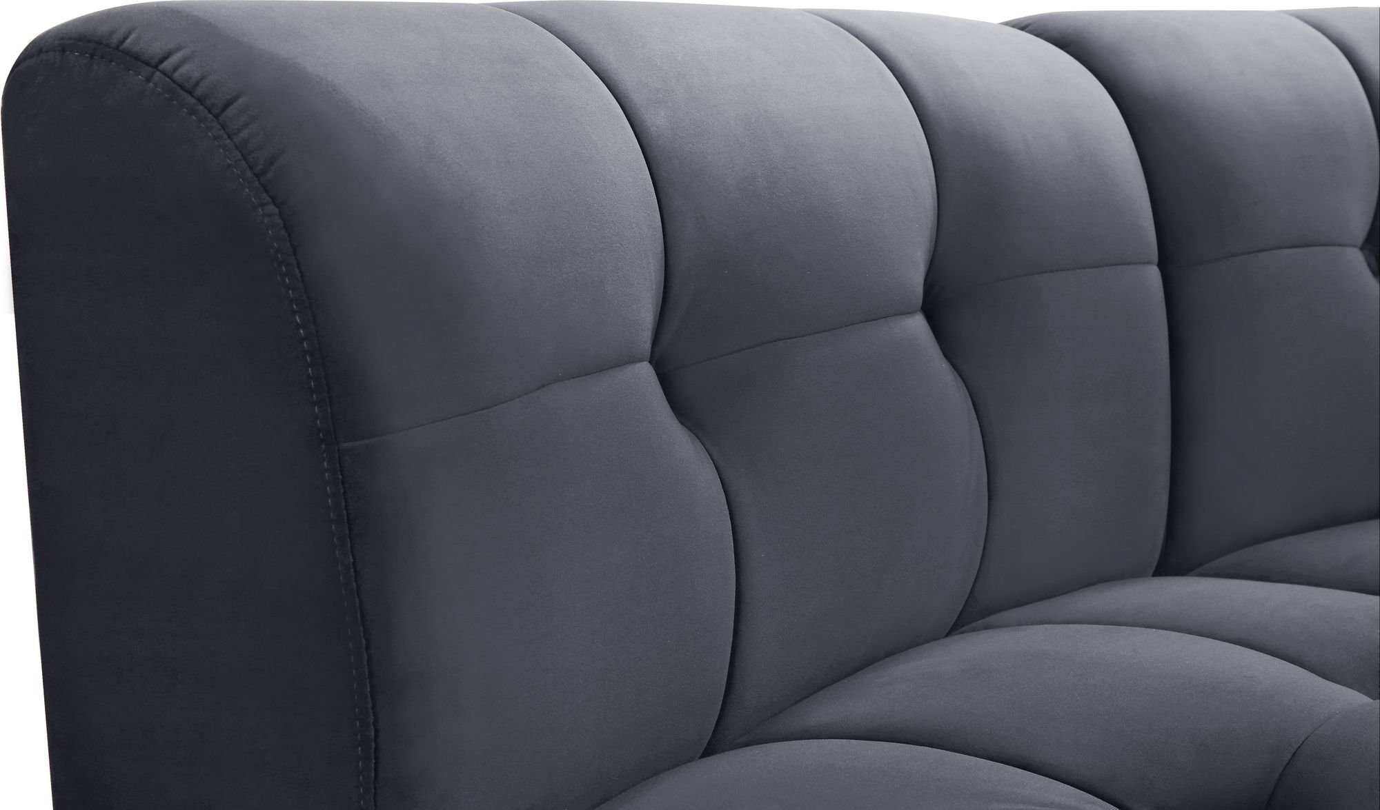 Limitless 170" 7-Piece Modular Velvet Sectional