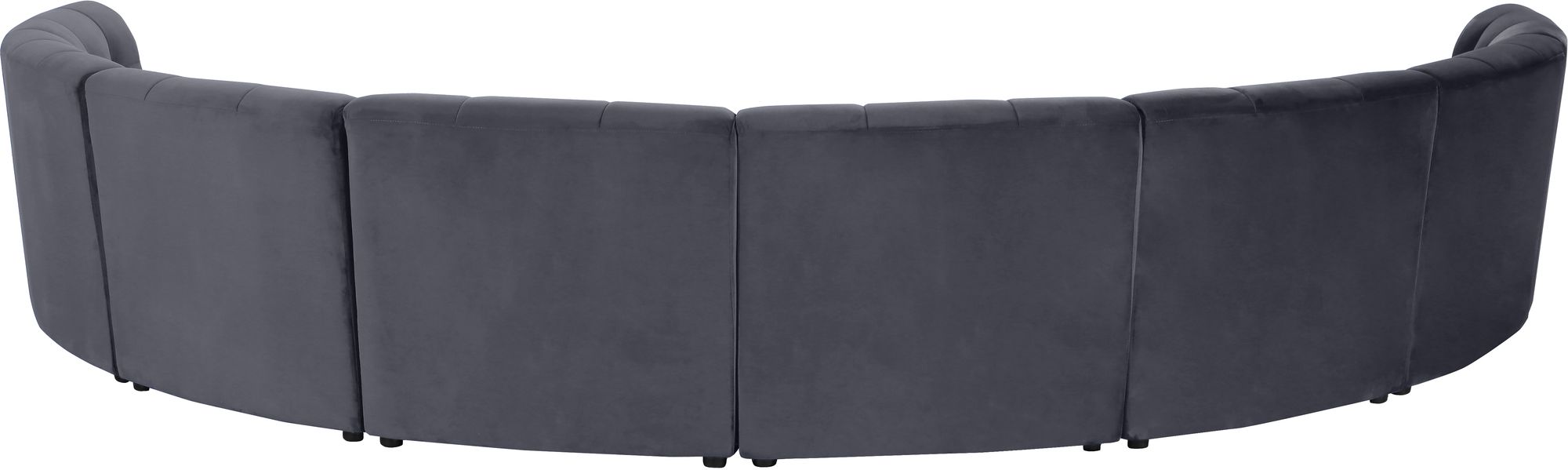 Limitless 173" 8-Piece Modular Velvet Sectional