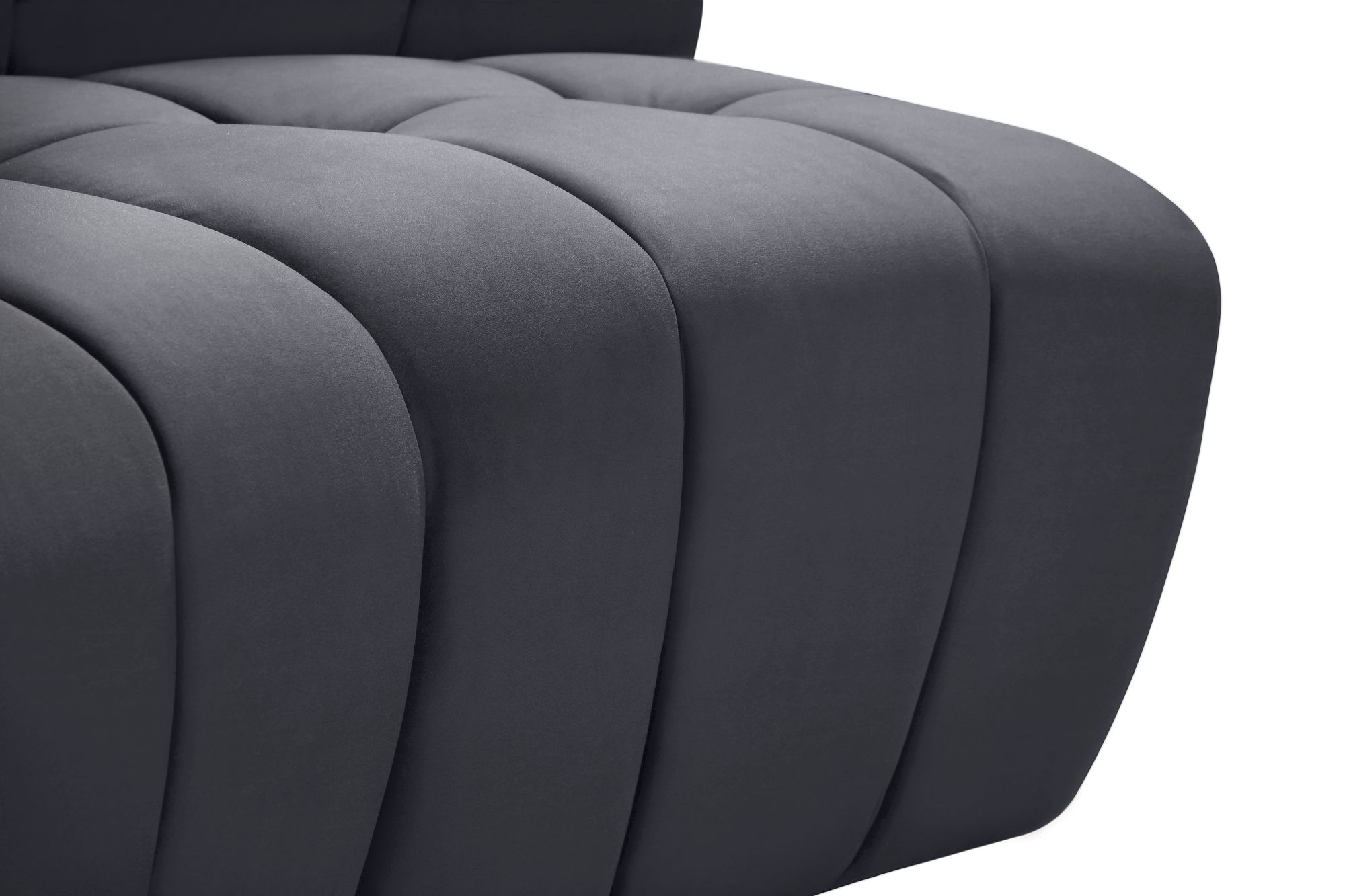 Limitless 173" 9-Piece Modular Velvet Sectional