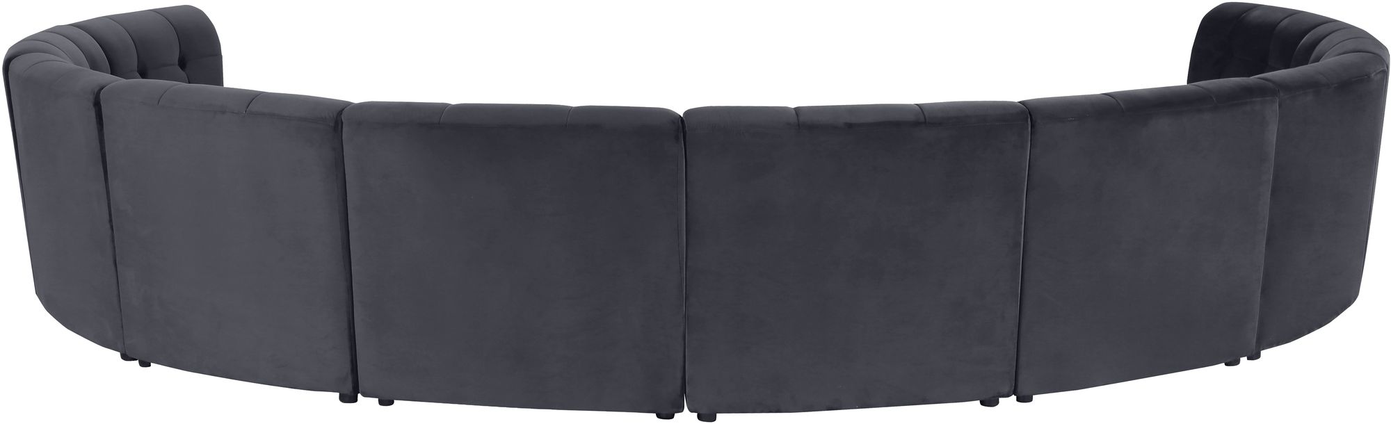 Limitless 173" 10-Piece Modular Velvet Sectional
