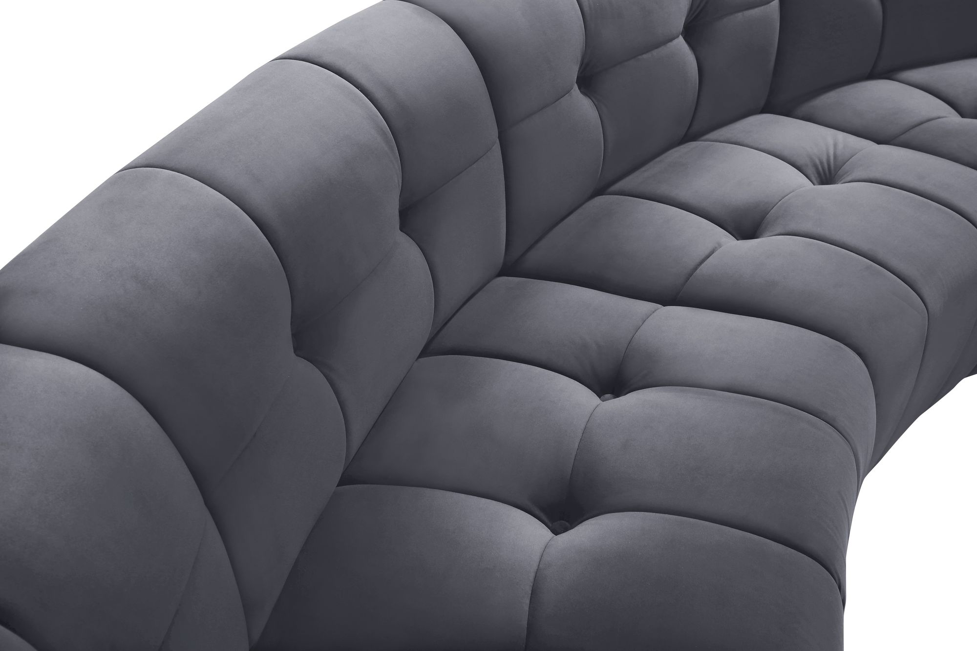Limitless 173" 11-Piece Modular Velvet Sectional