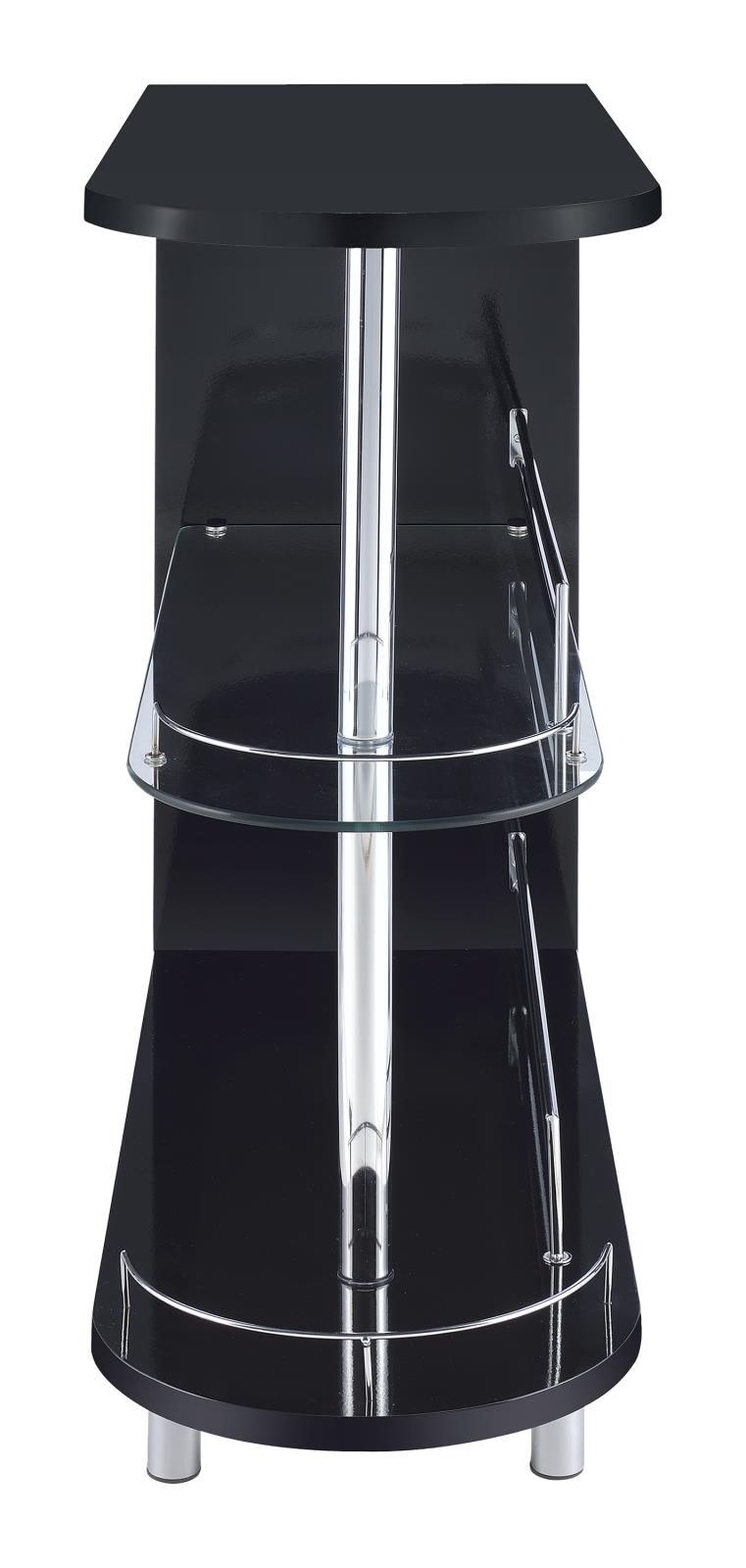 Adolfo Rectangular 3-Tier Bar Table