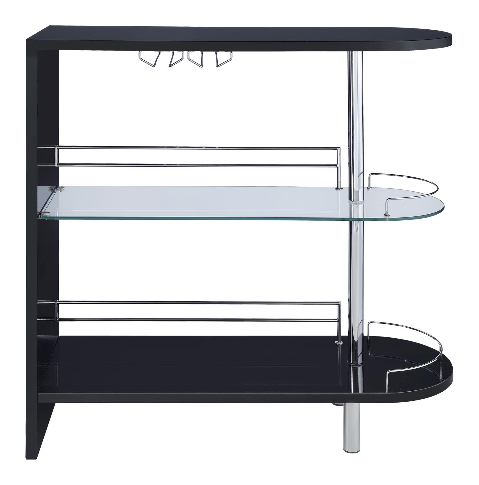 Adolfo Rectangular 3-Tier Bar Table