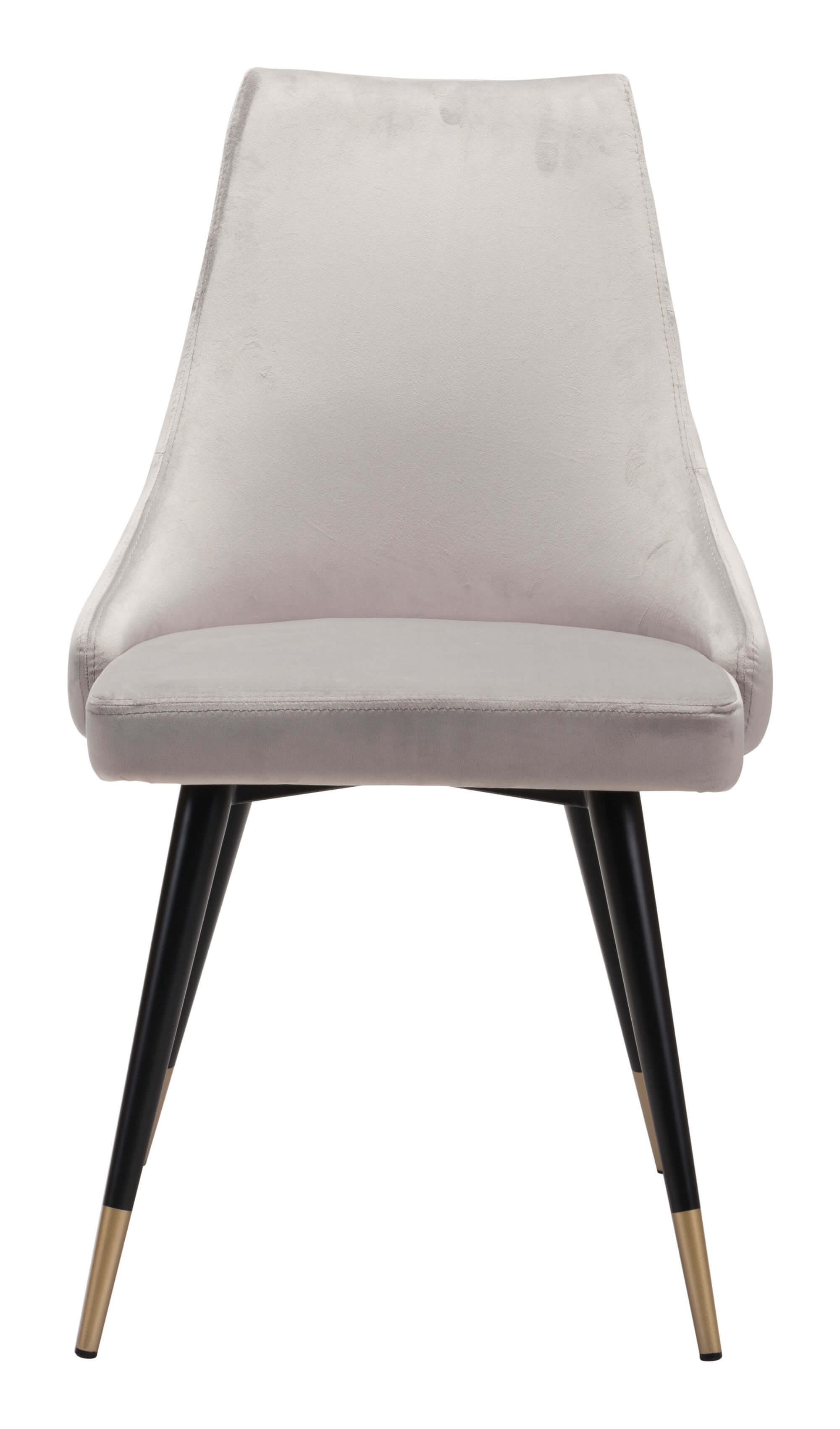 Piccolo Dining Chair, Gray by Zuo Modern