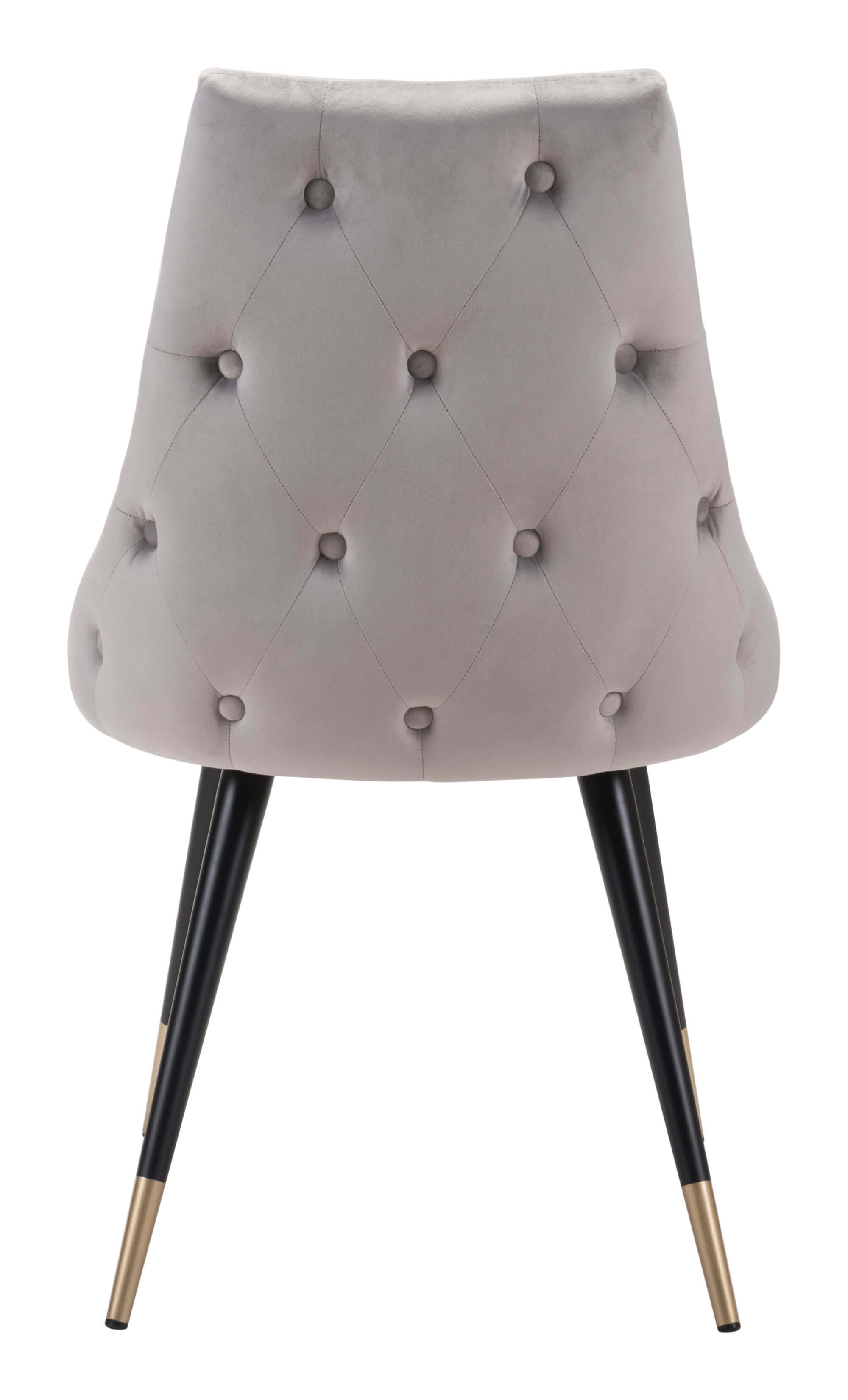 Piccolo Dining Chair, Gray by Zuo Modern