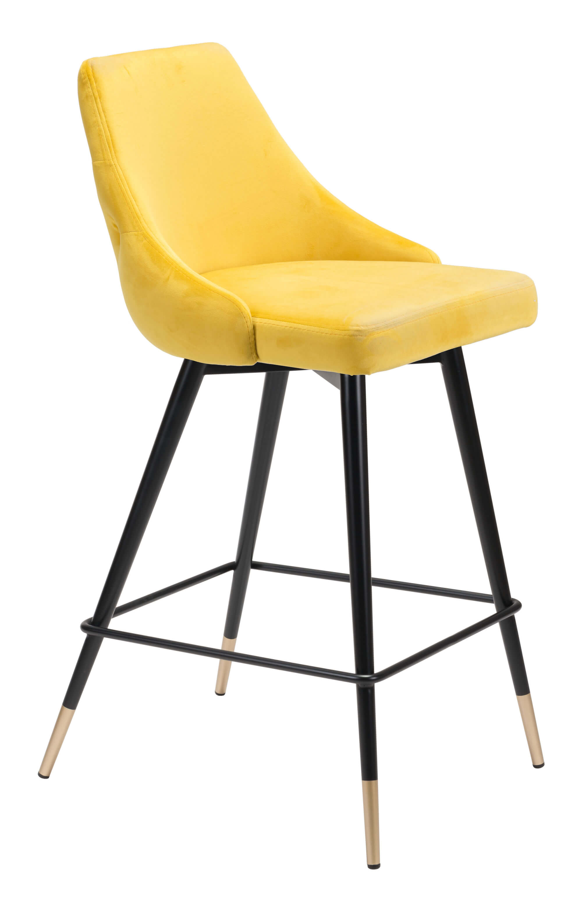 Piccolo Tufted Velvet Counter Chair