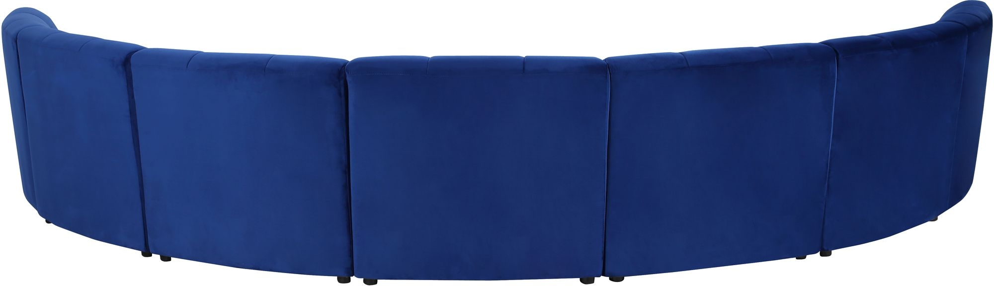Limitless 170" 7-Piece Modular Velvet Sectional