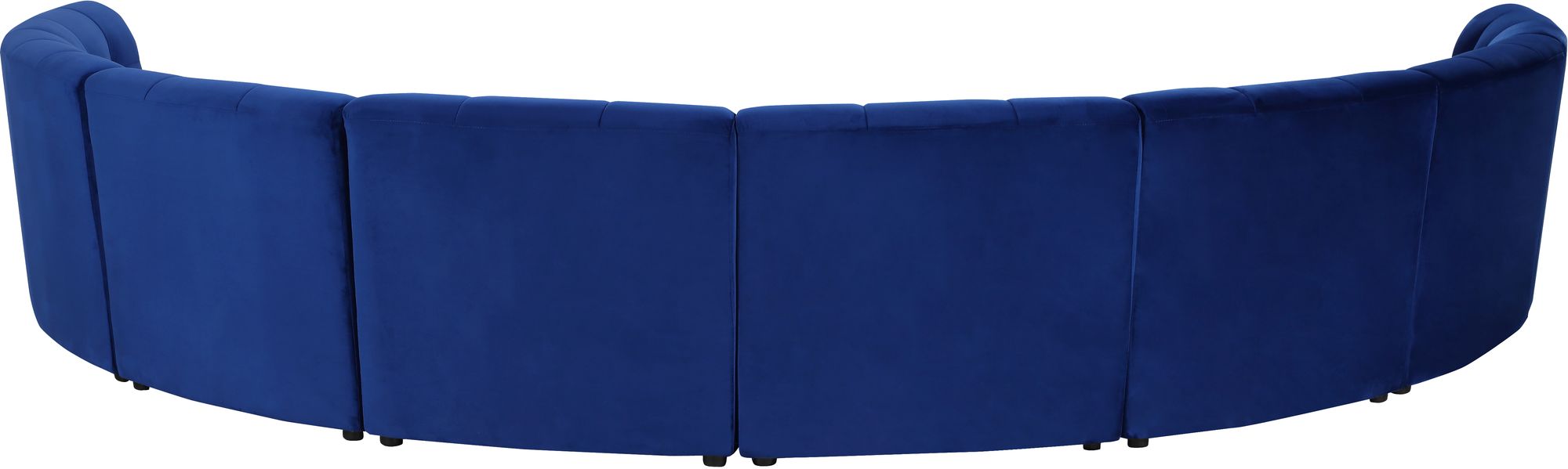 Limitless 173" 8-Piece Modular Velvet Sectional
