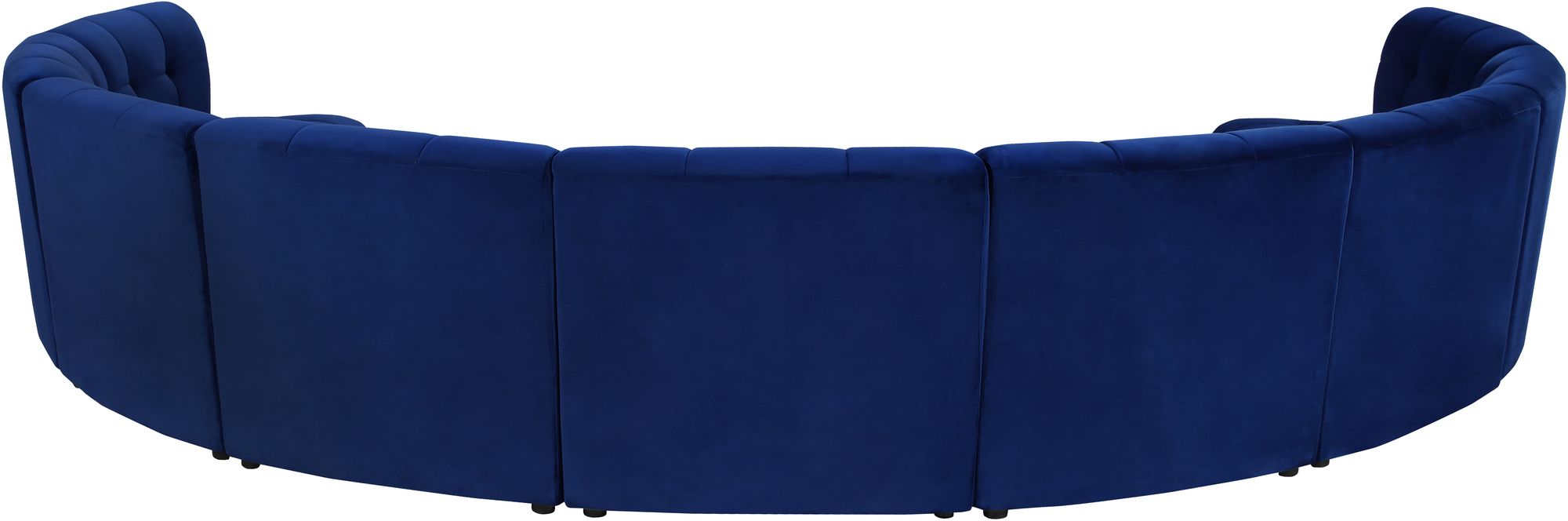Limitless 173" 9-Piece Modular Velvet Sectional