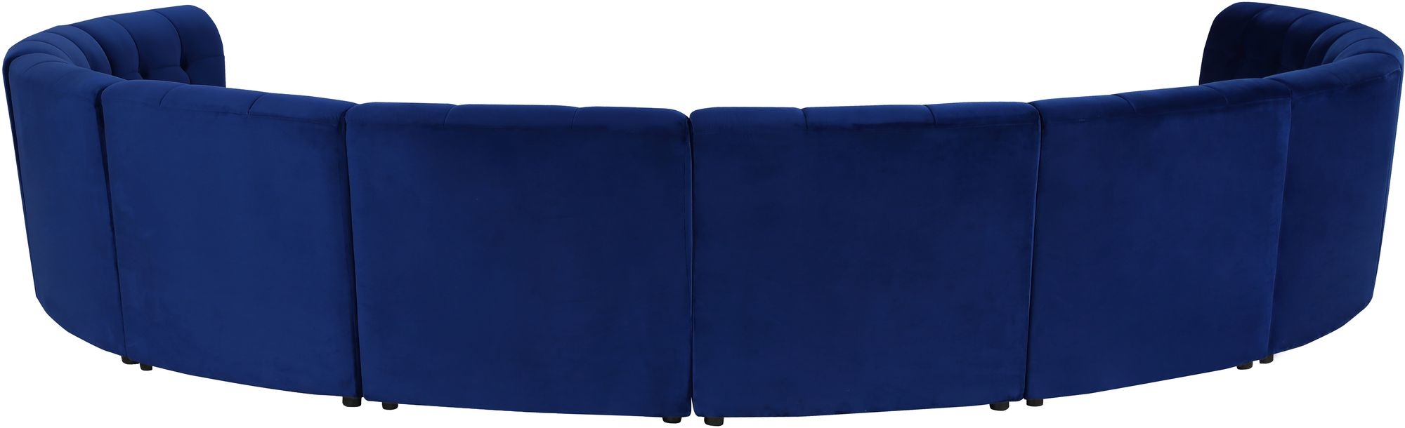Limitless 173" 10-Piece Modular Velvet Sectional