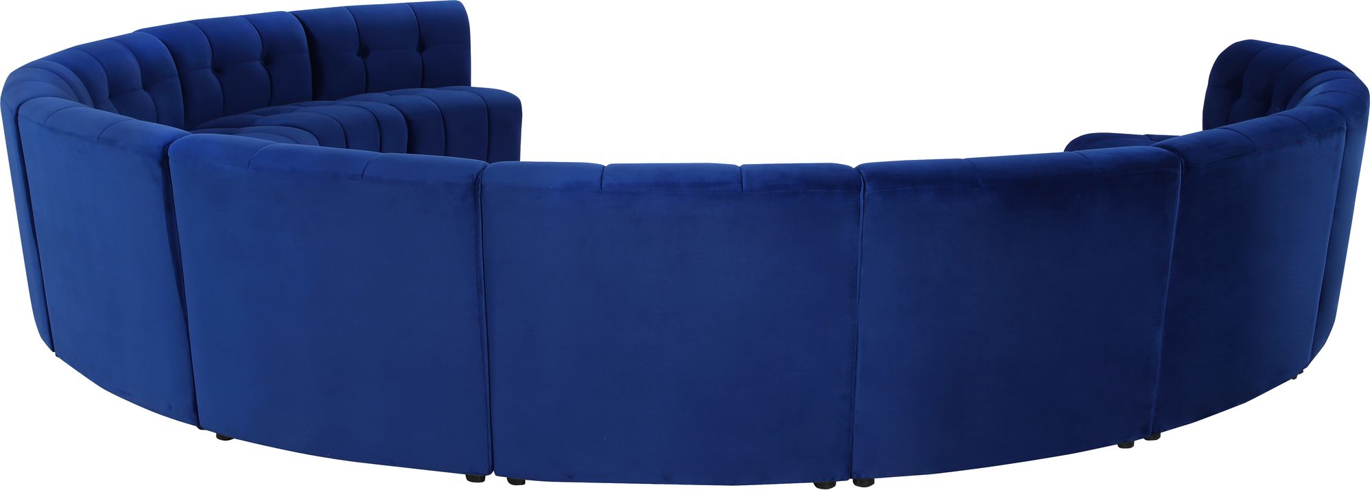 Limitless 173" 11-Piece Modular Velvet Sectional