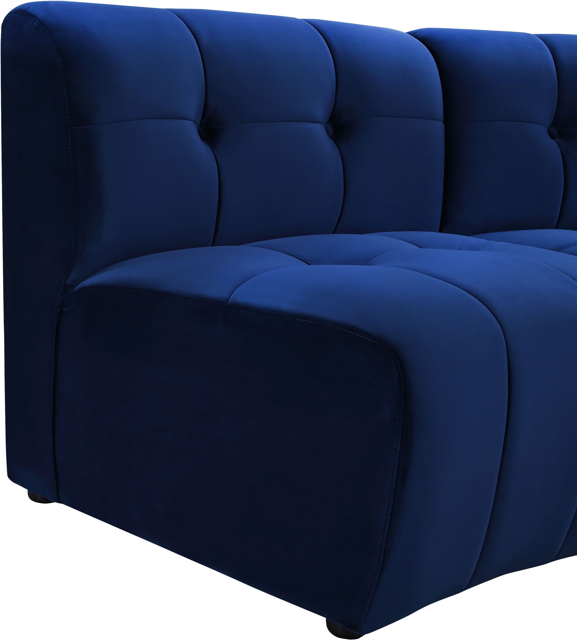 Limitless 173" 12-Piece Modular Velvet Sectional