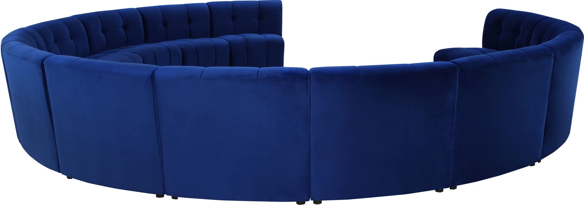 Limitless 173" 13-Piece Modular Velvet Sectional