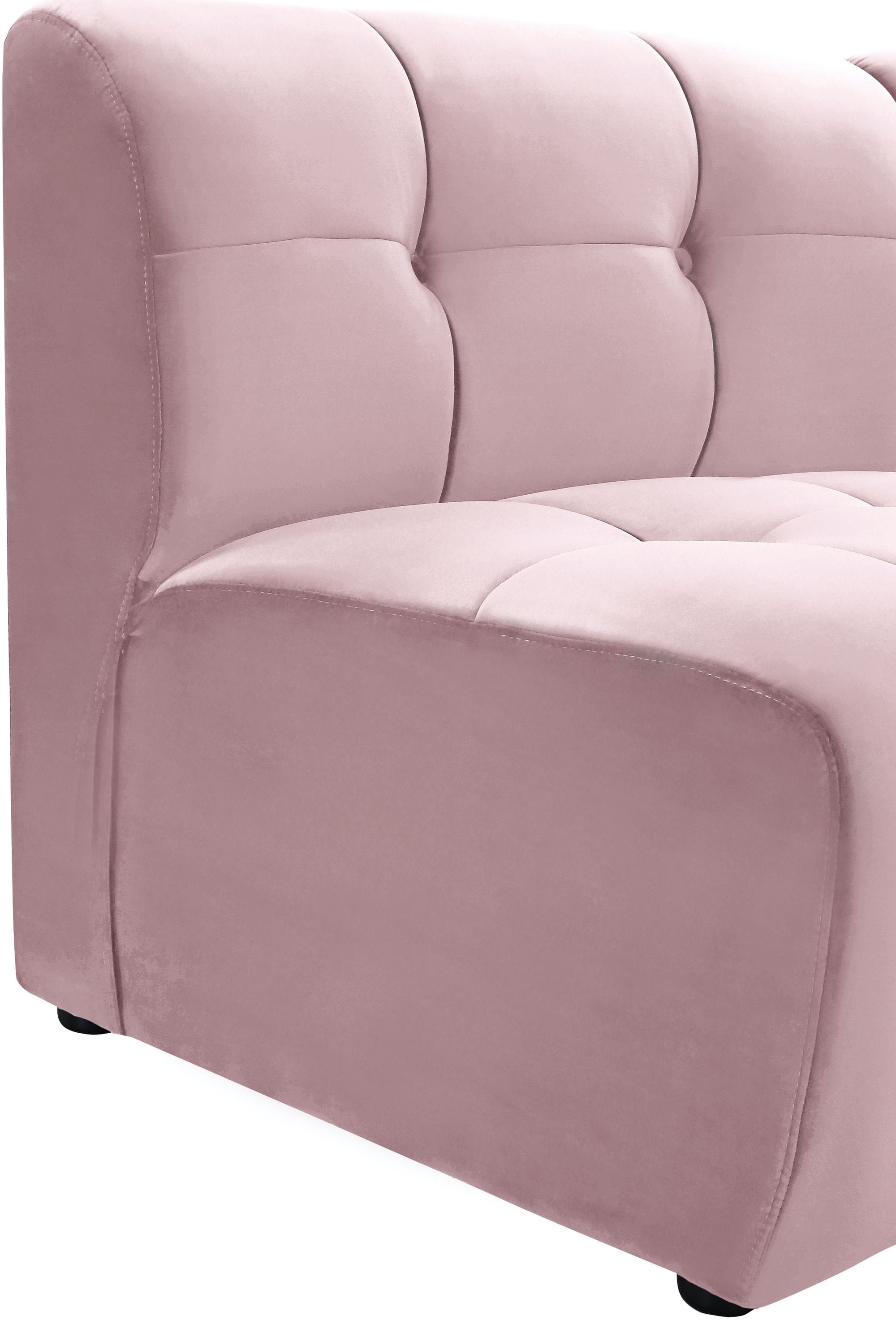 Limitless Modular Velvet Chair