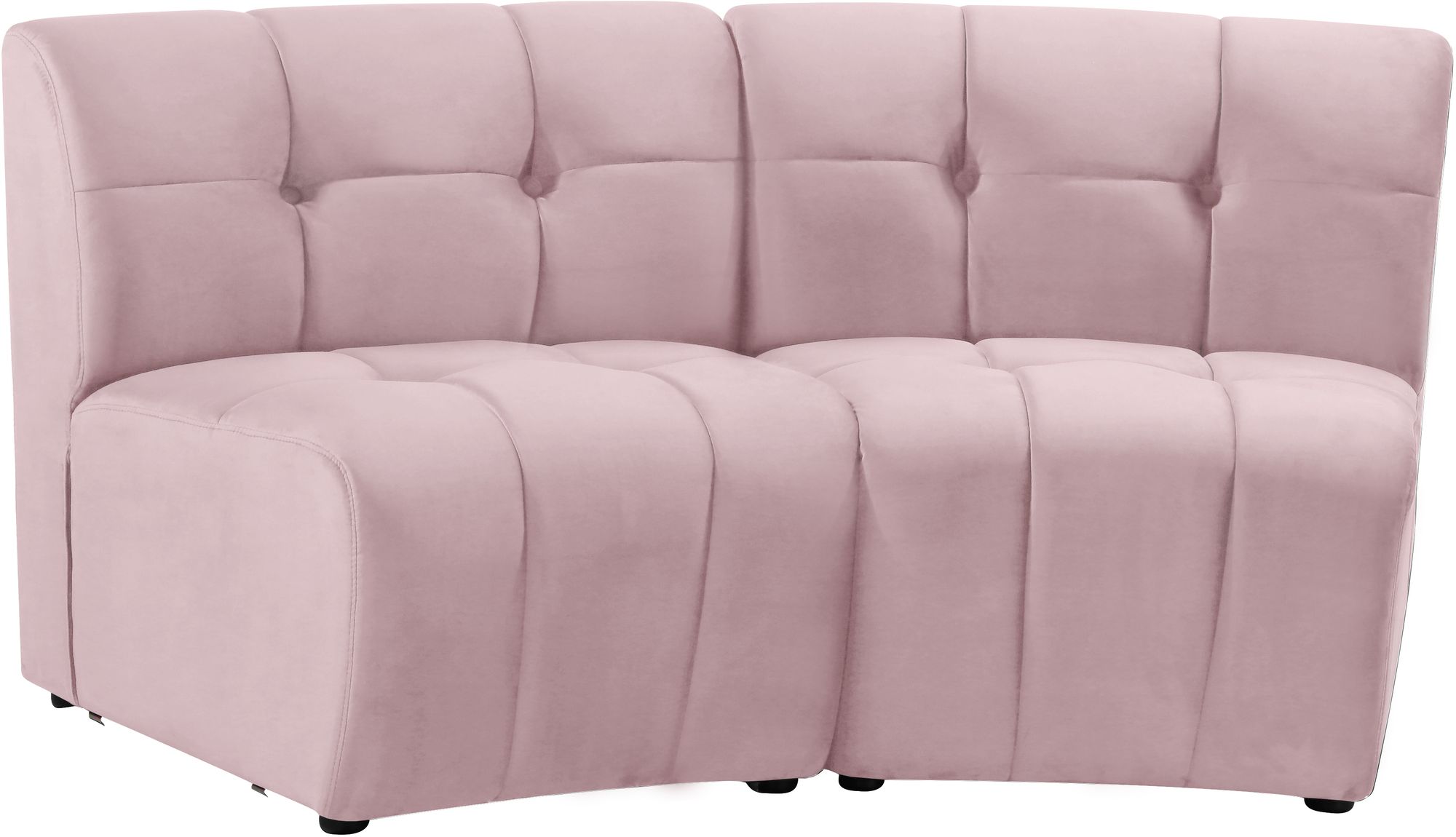 Limitless Modular Velvet Loveseat