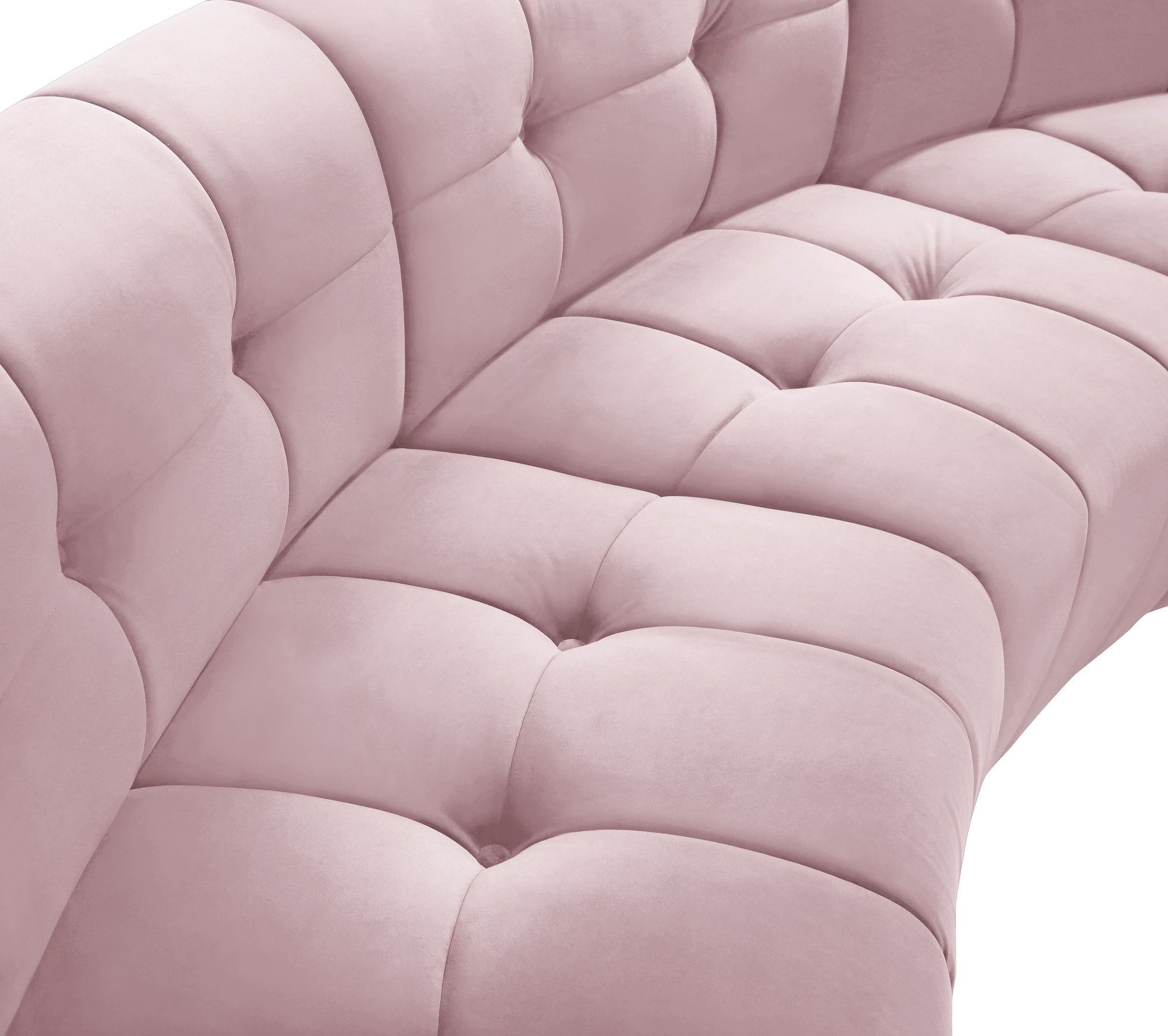 Limitless Modular Velvet Loveseat