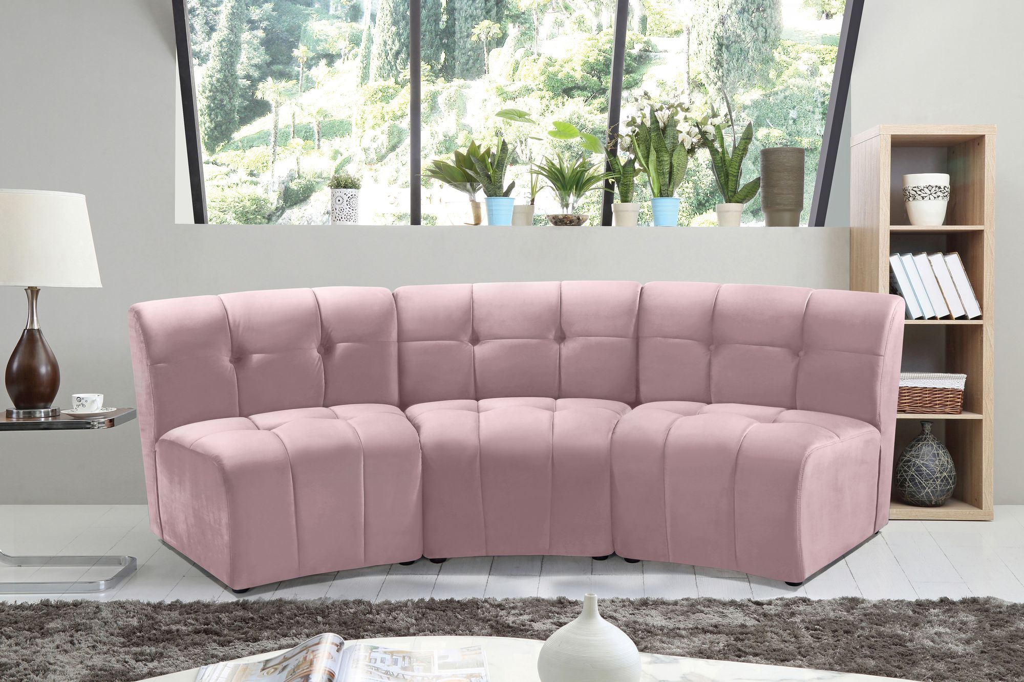 Limitless Modular Velvet Sofa