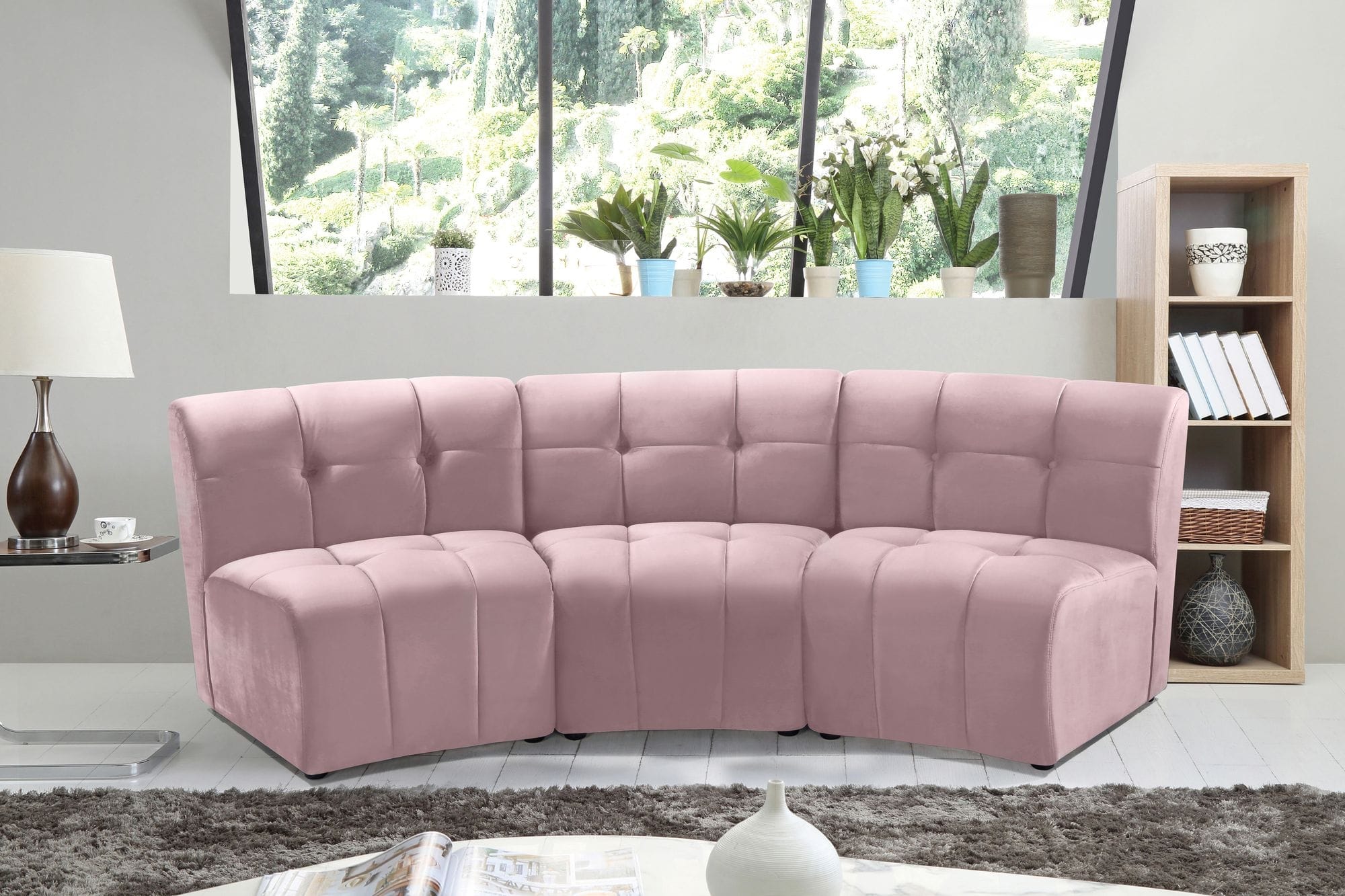 Limitless Modular Velvet Sofa
