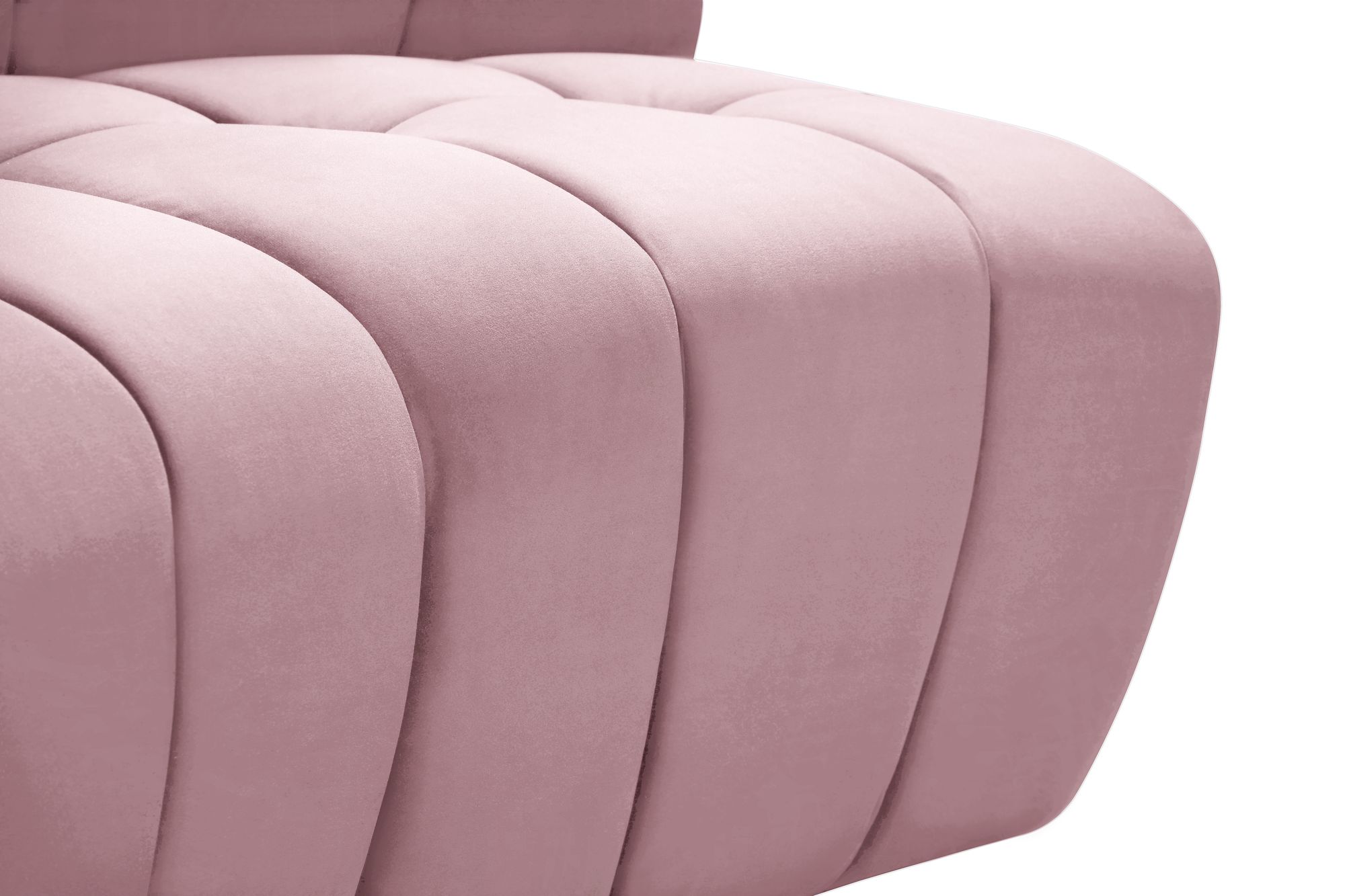 Limitless 161" 6-Piece Modular Velvet Sectional