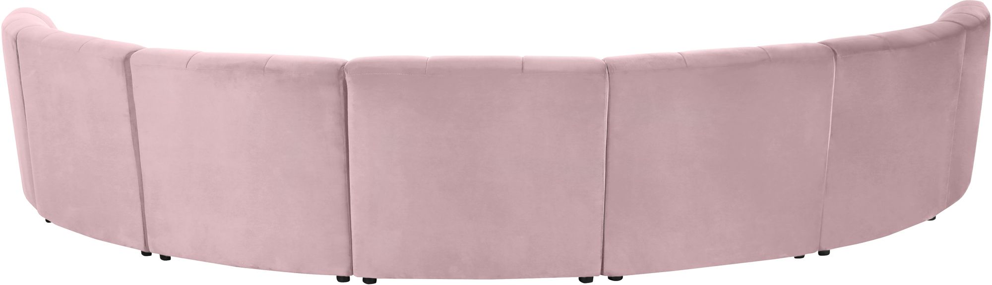 Limitless 170" 7-Piece Modular Velvet Sectional