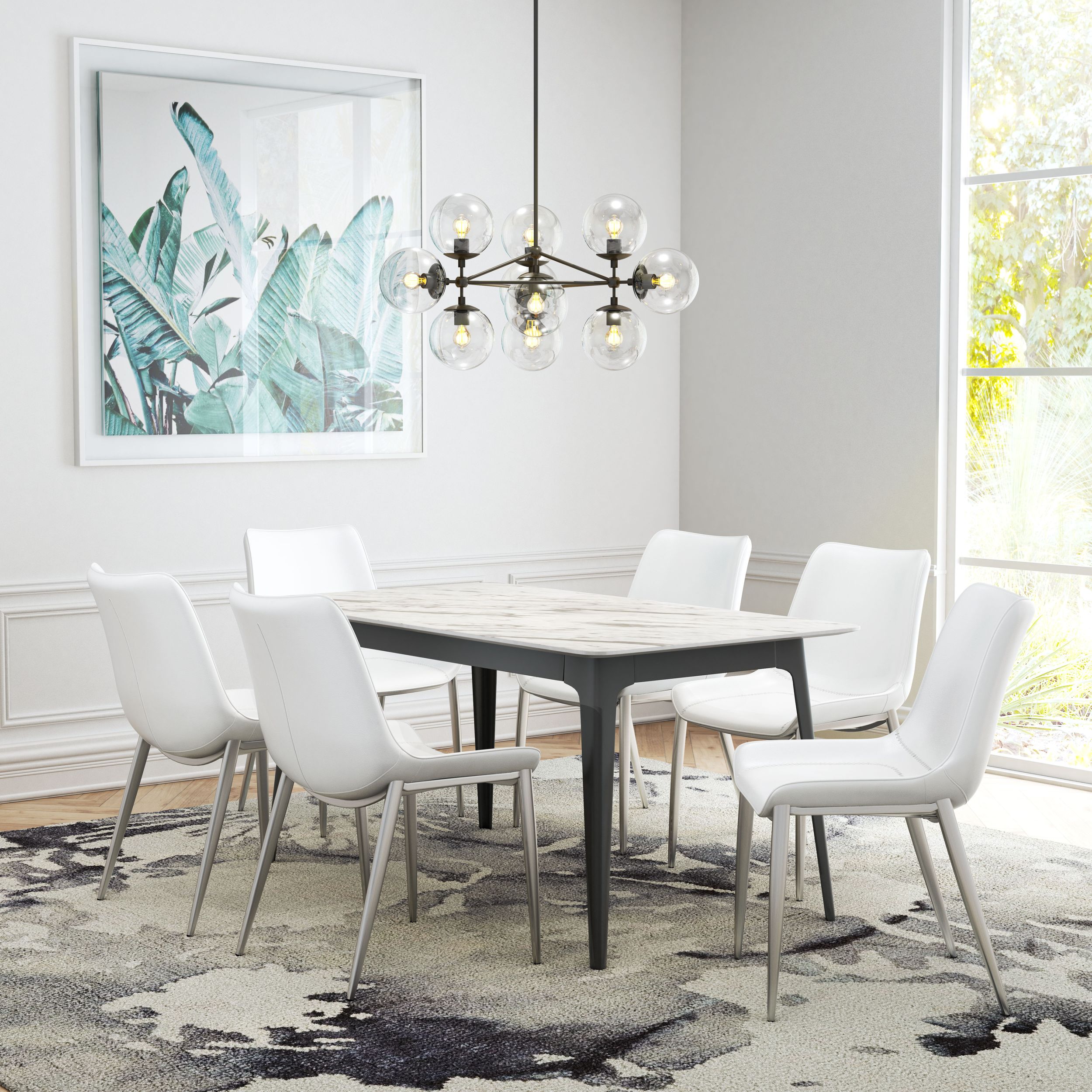 Magnus Leatherette Dining Chair