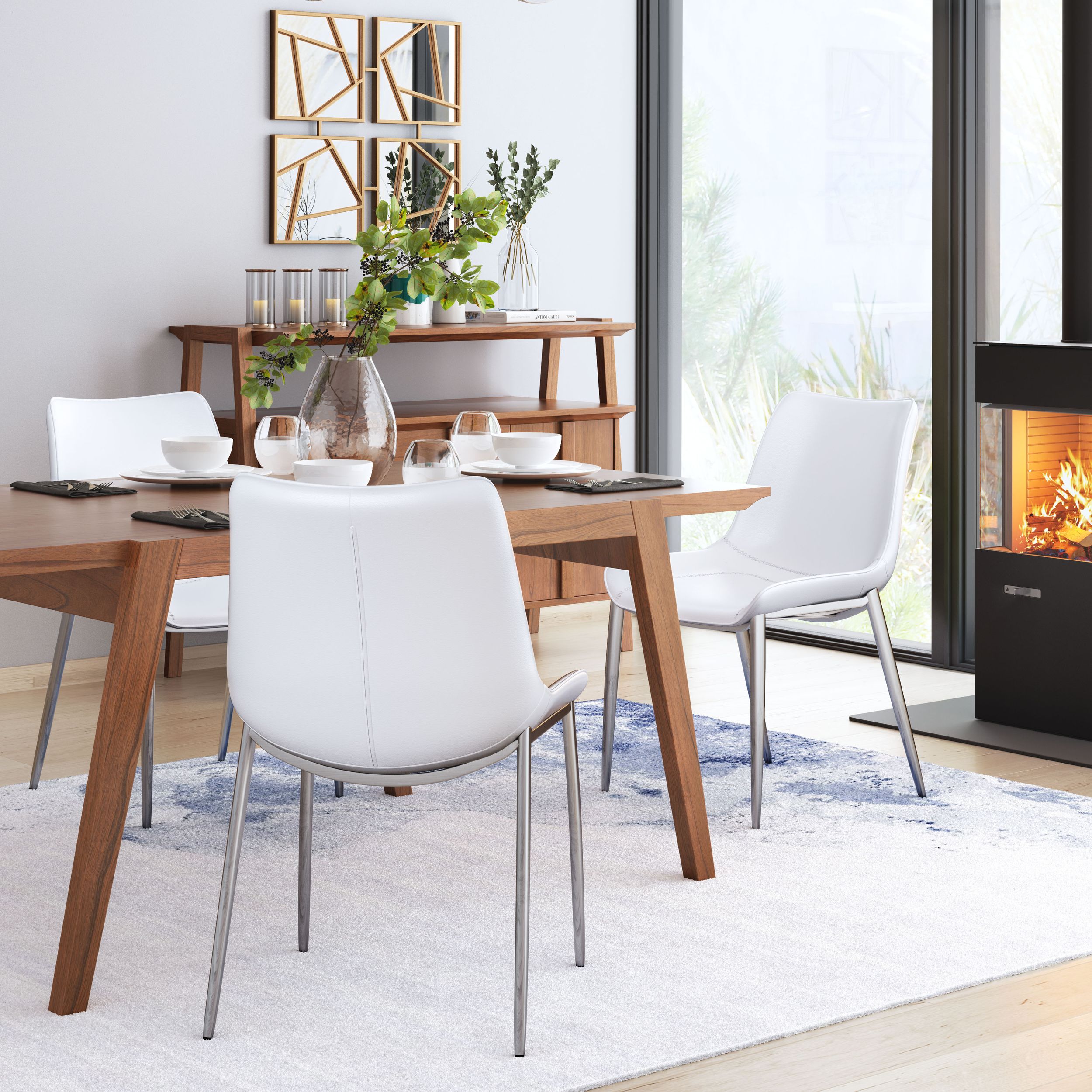 Magnus Leatherette Dining Chair