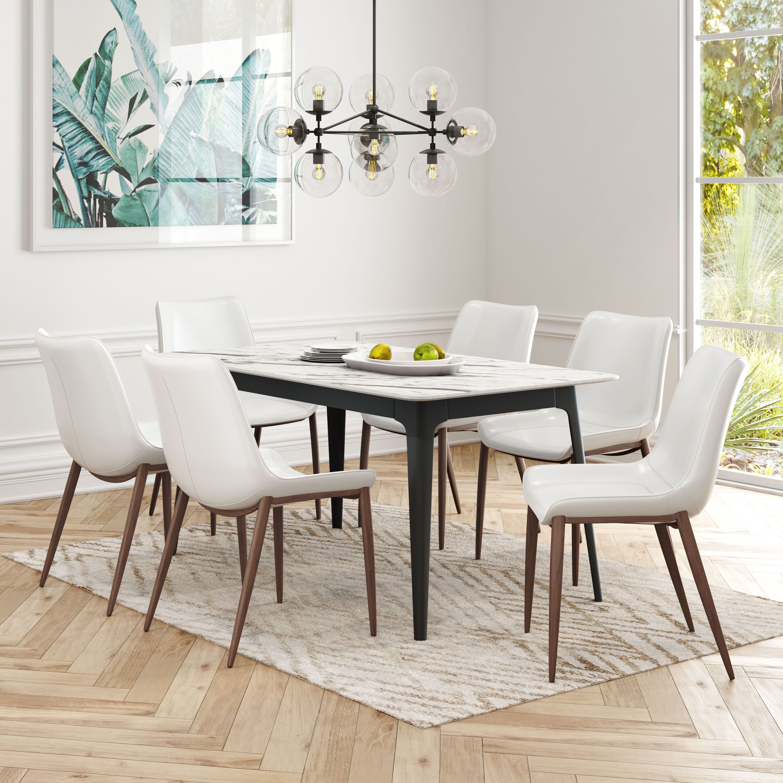 Magnus Leatherette Dining Chair