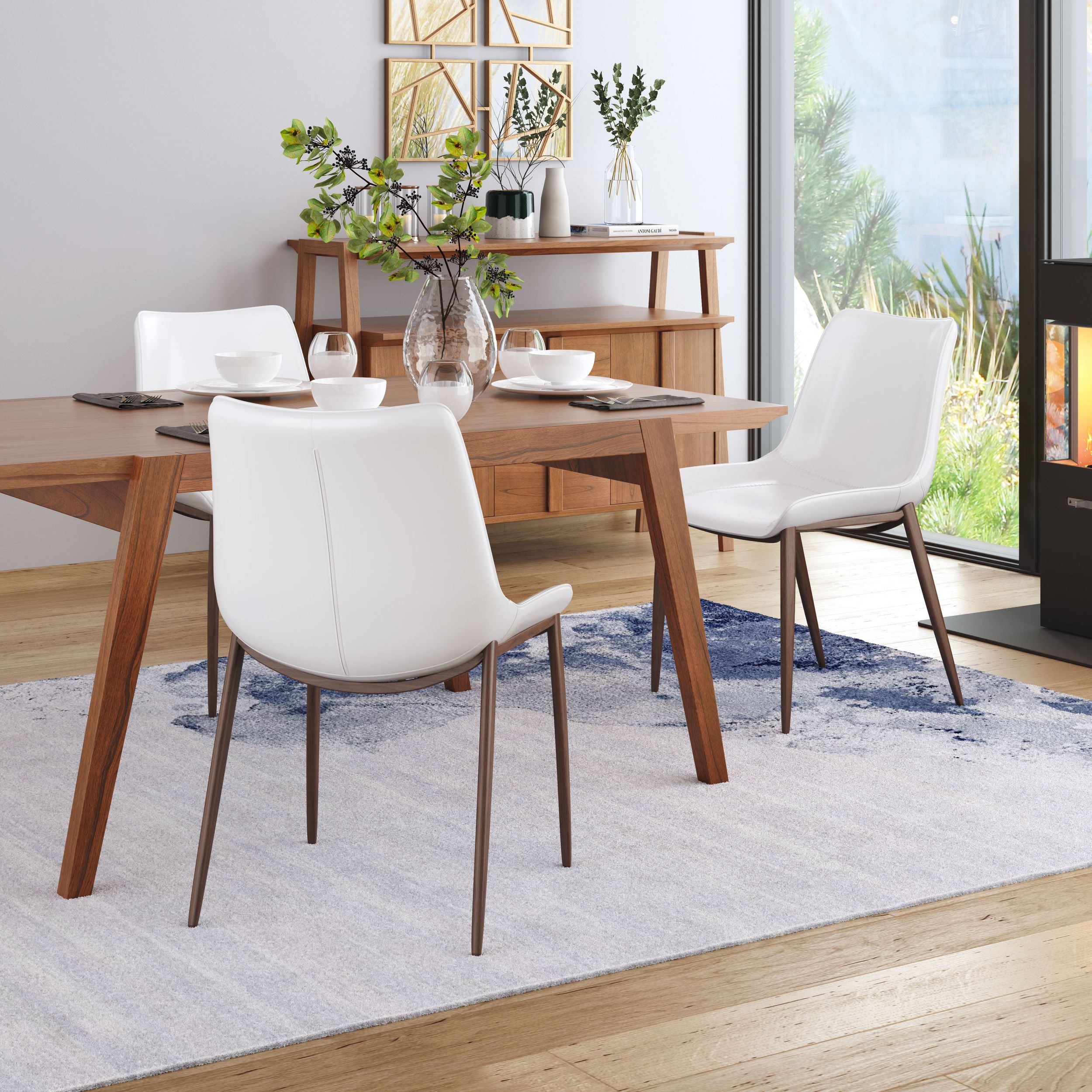 Magnus Leatherette Dining Chair