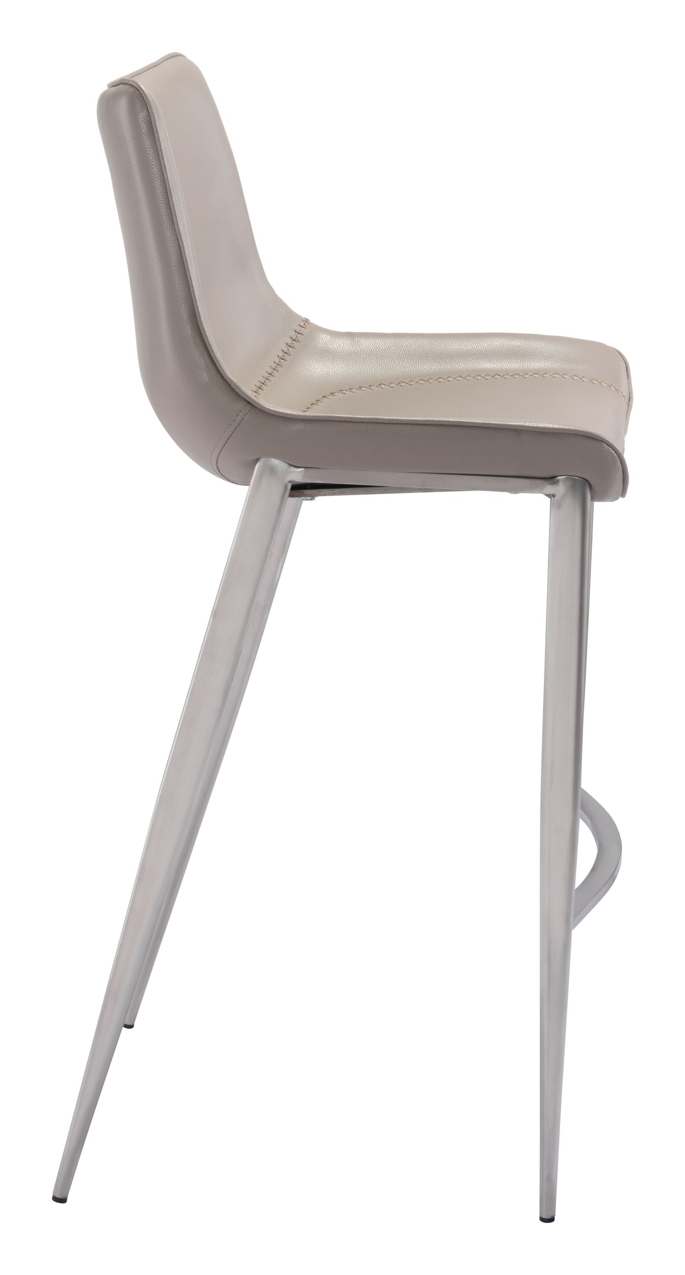 Magnus Leatherette Bar Chair