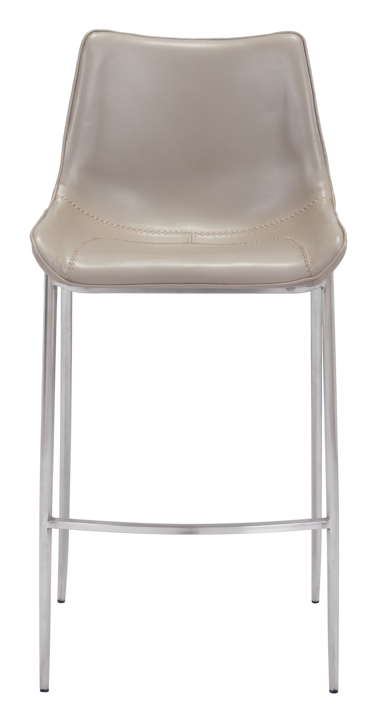 Magnus Leatherette Bar Chair