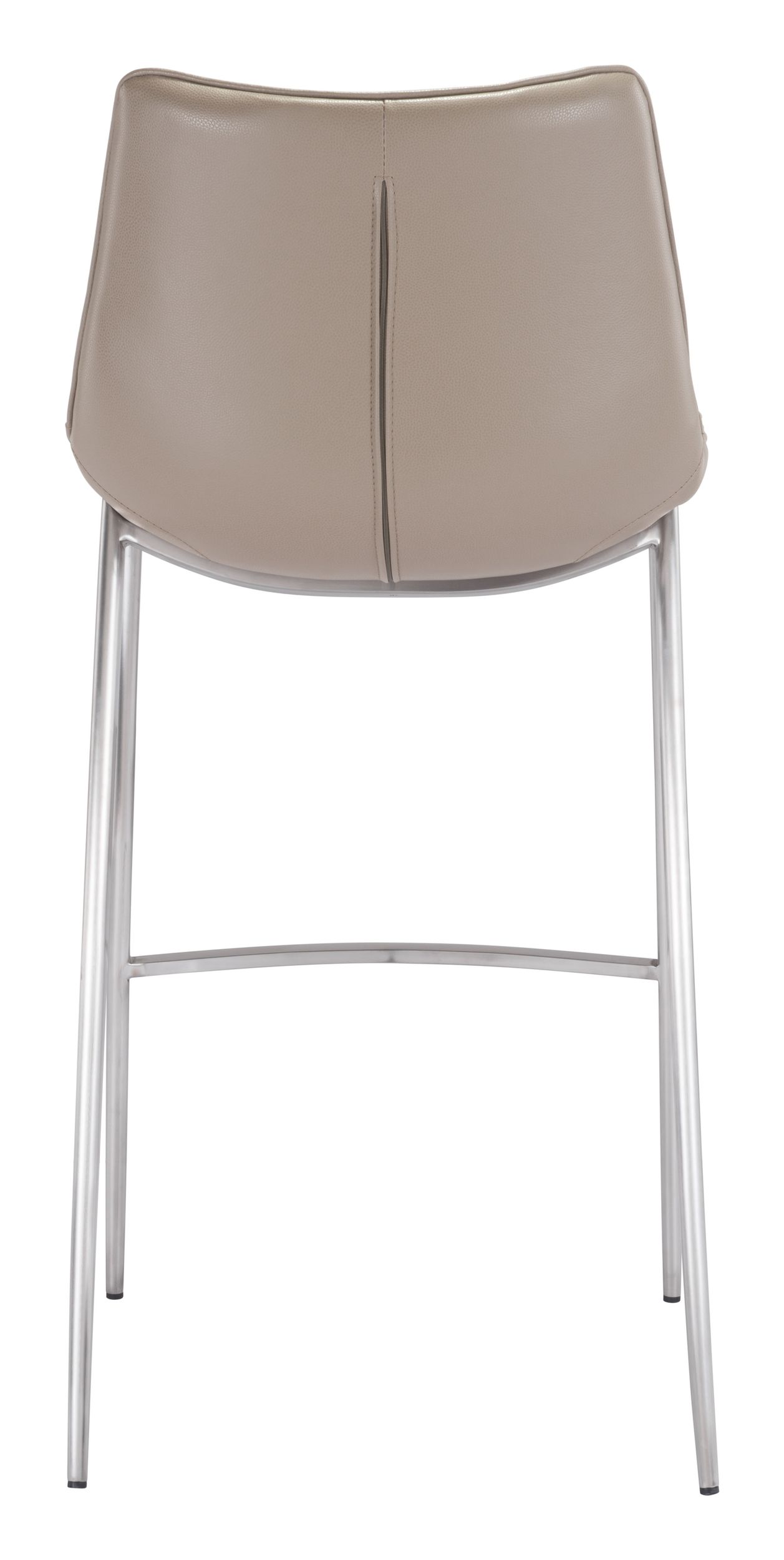 Magnus Leatherette Bar Chair