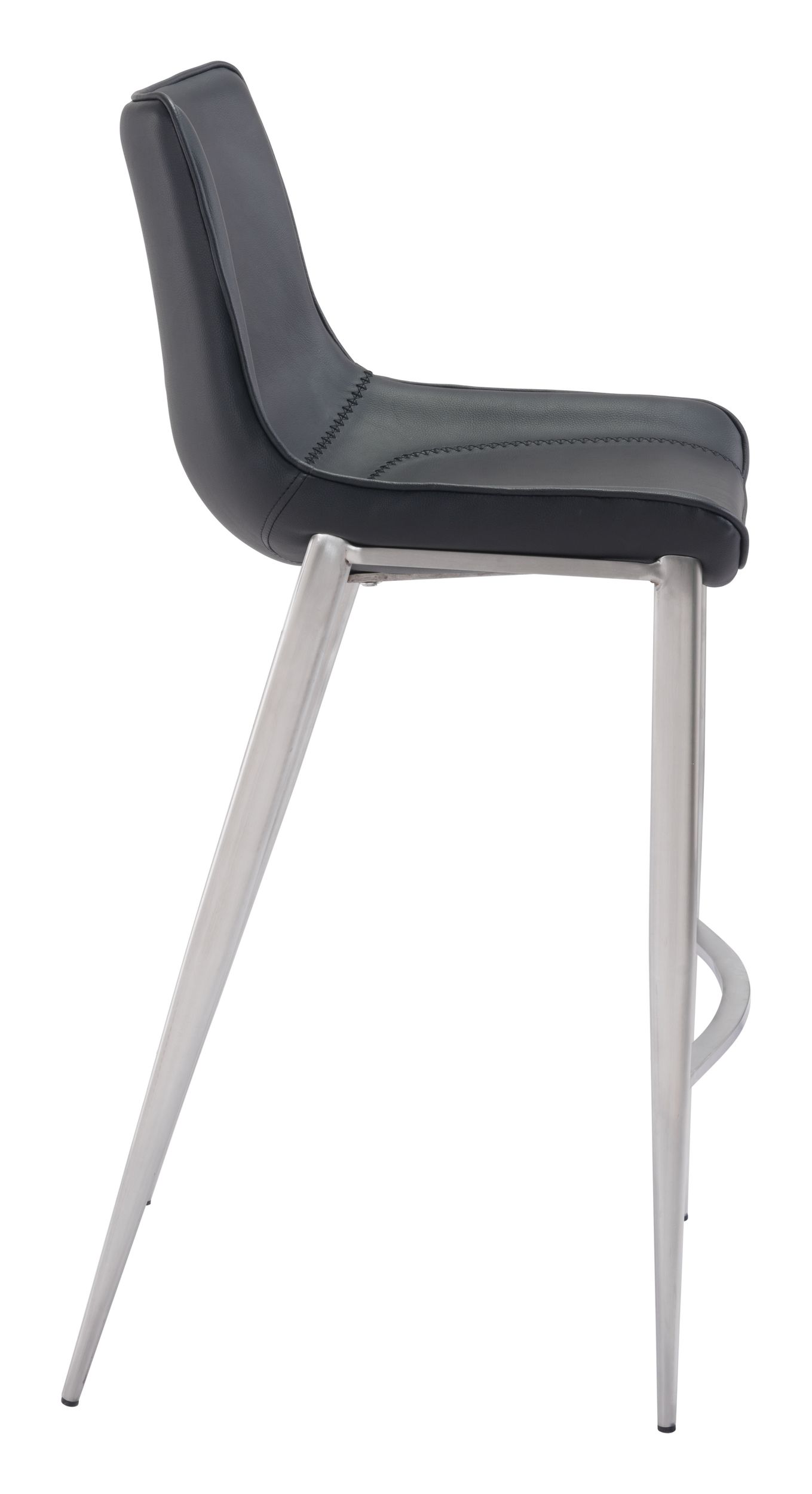 Magnus Leatherette Bar Chair