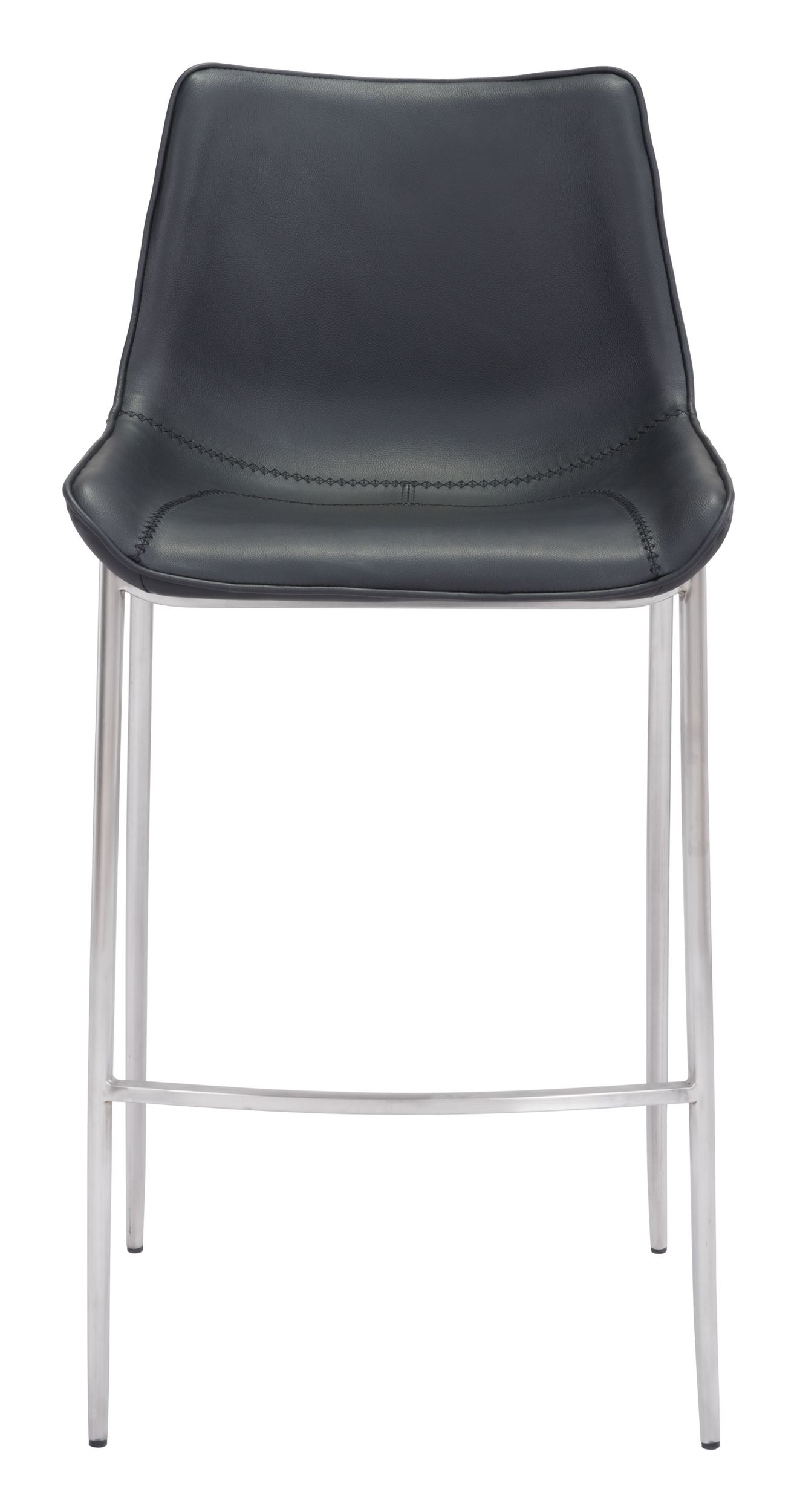 Magnus Leatherette Bar Chair