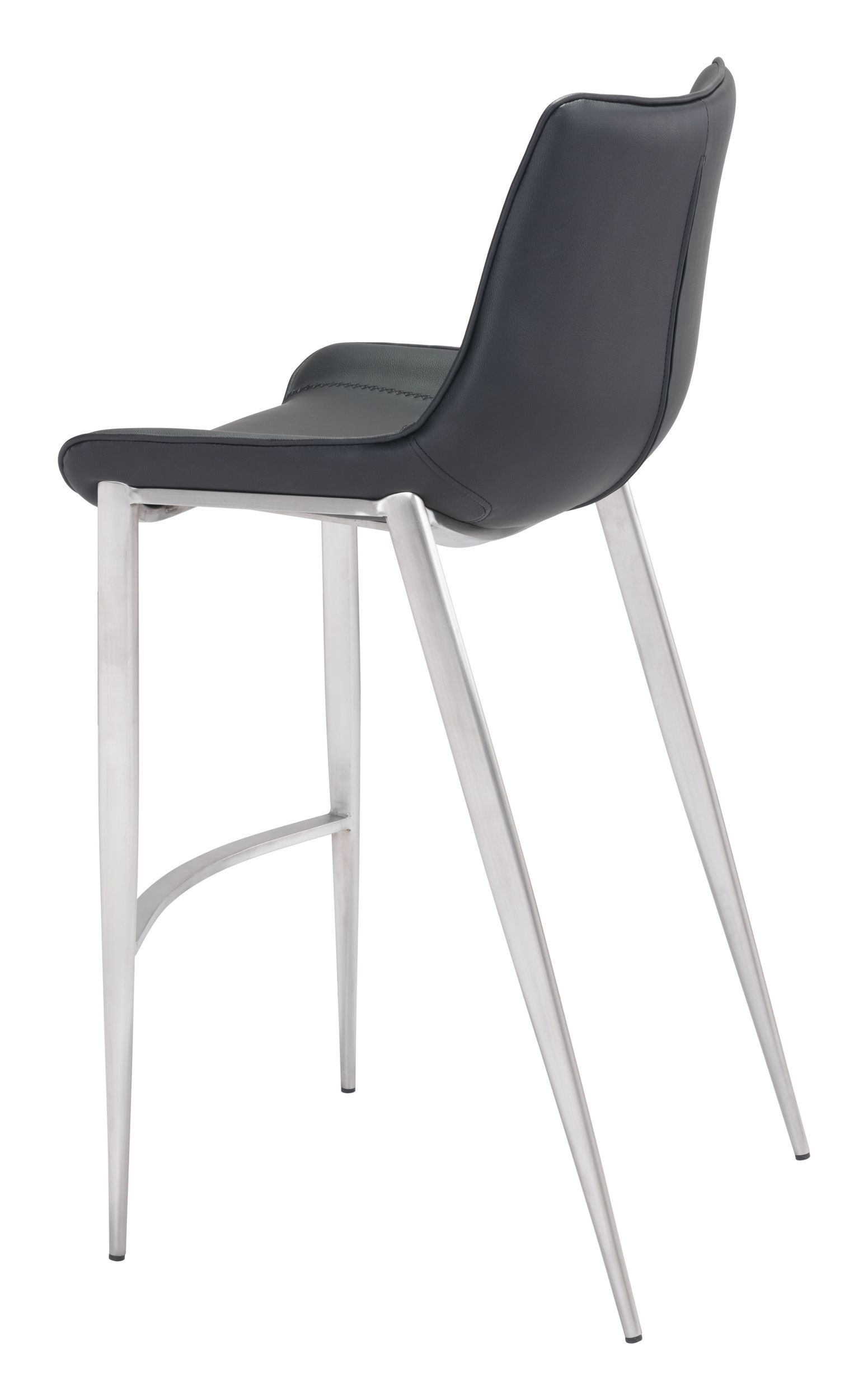 Magnus Leatherette Bar Chair