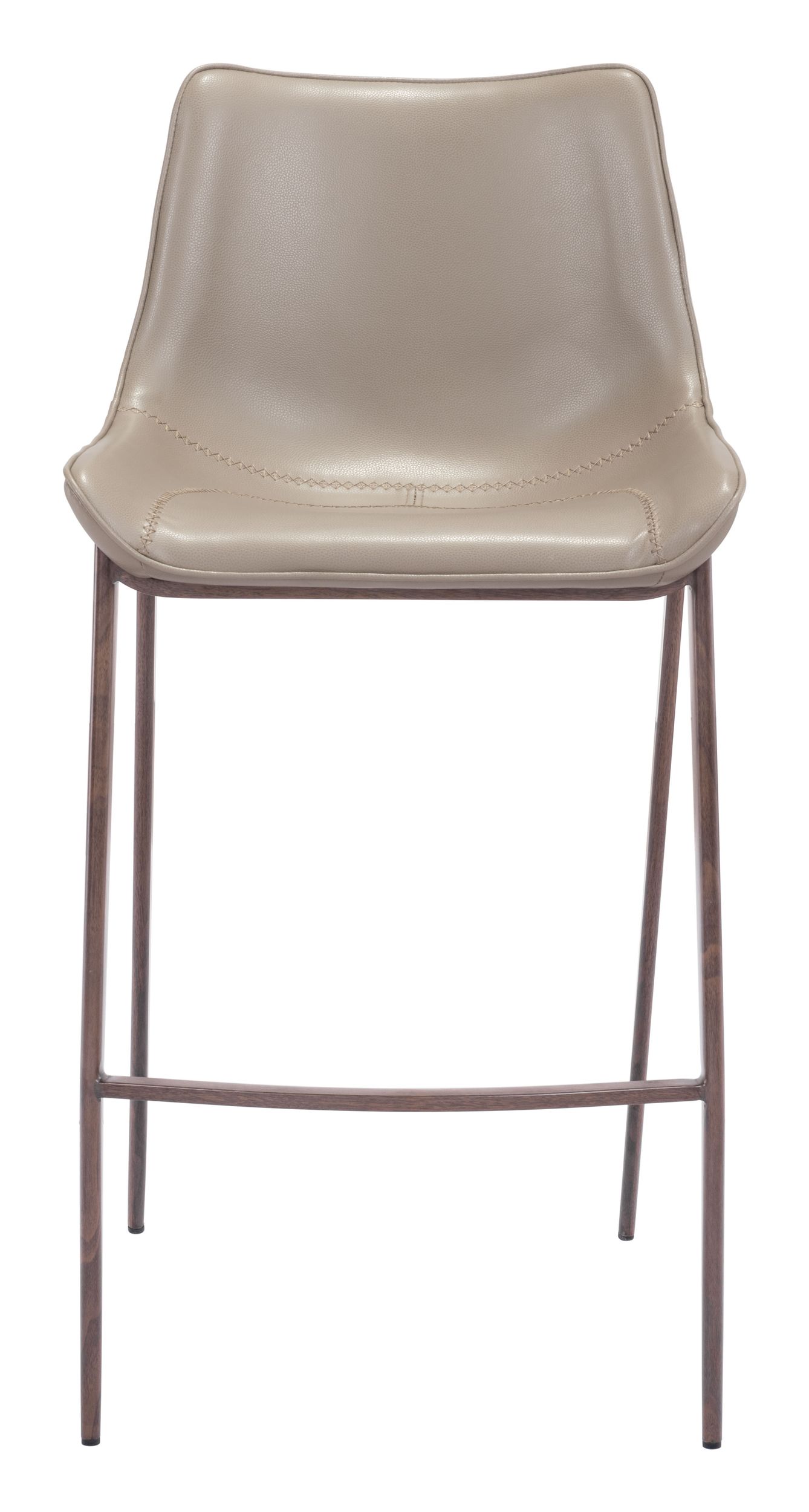 Magnus Leatherette Bar Chair