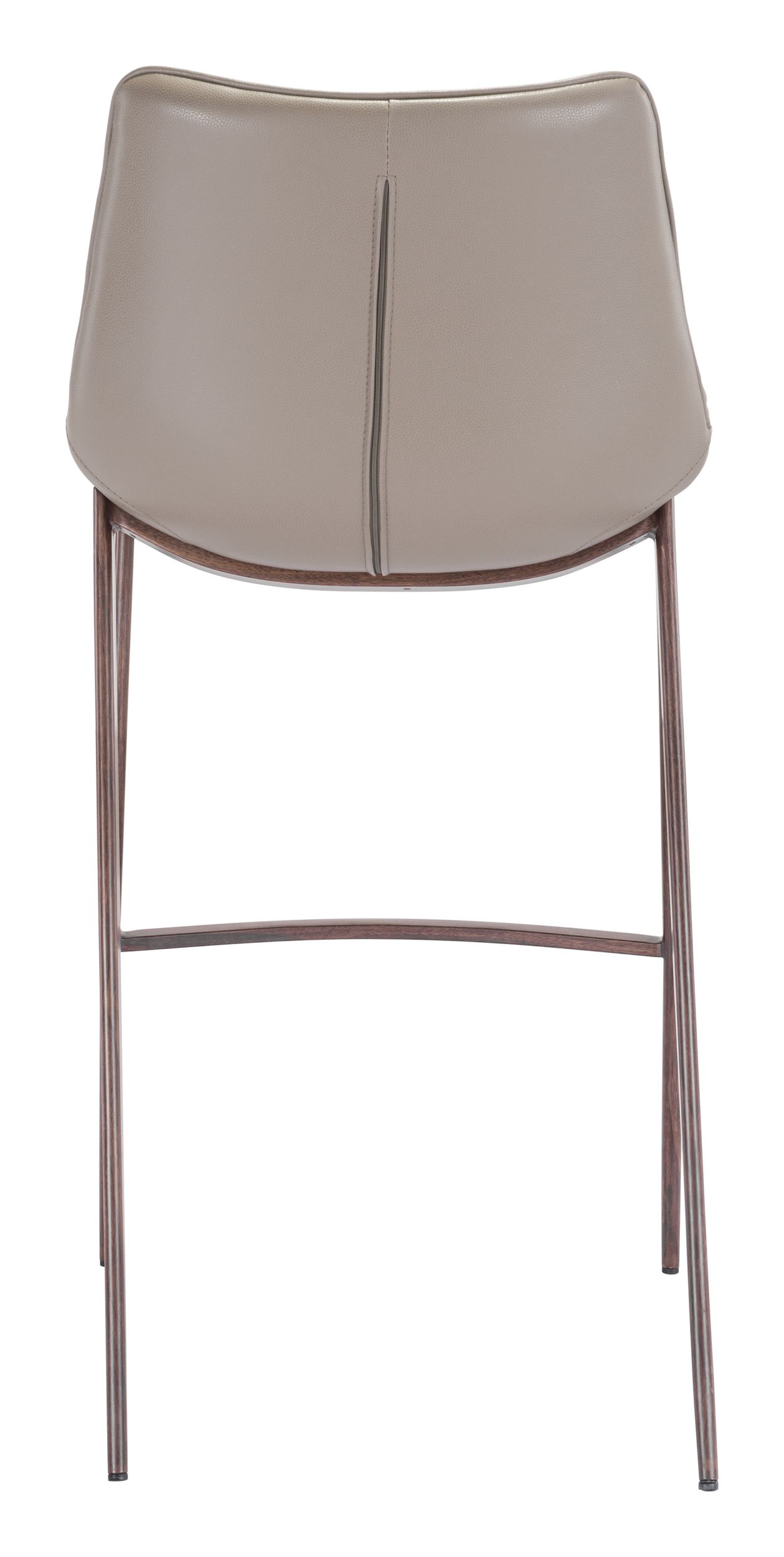 Magnus Leatherette Bar Chair