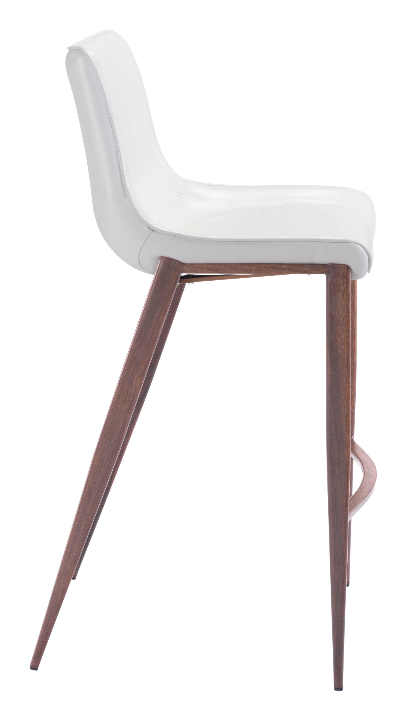 Magnus Leatherette Bar Chair