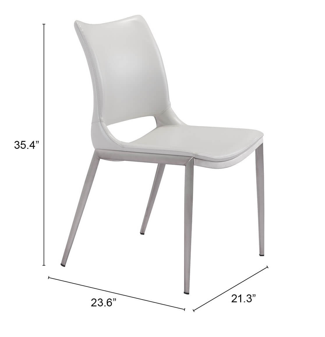 Ace Leatherette Dining Chair