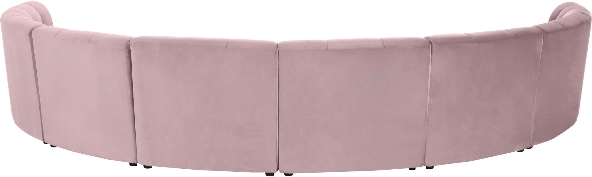 Limitless 173" 8-Piece Modular Velvet Sectional